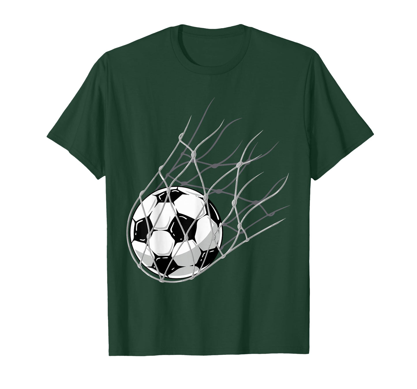 Soccer Ball Goal Funny Player Sports Game Boys Girls Outfit T-Shirt