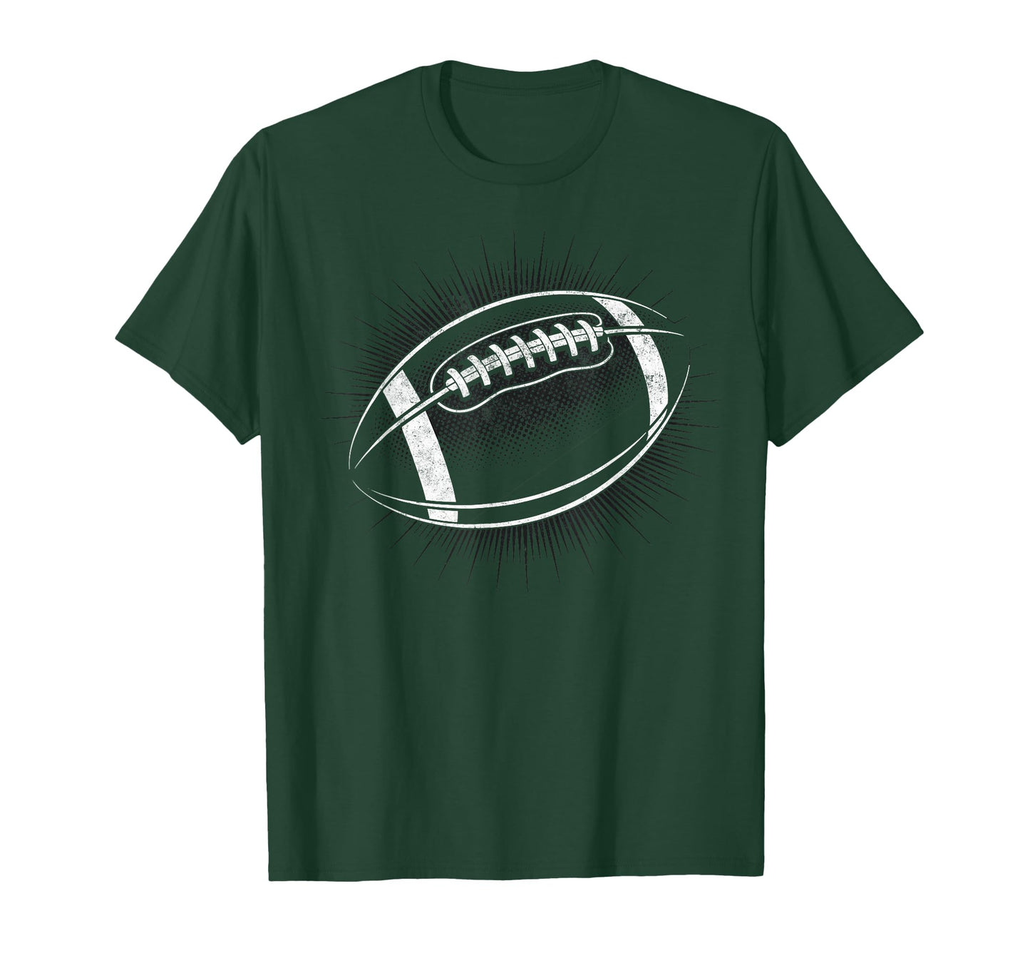 Vintage Football Ball Players Touchdown Game Day Football T-Shirt