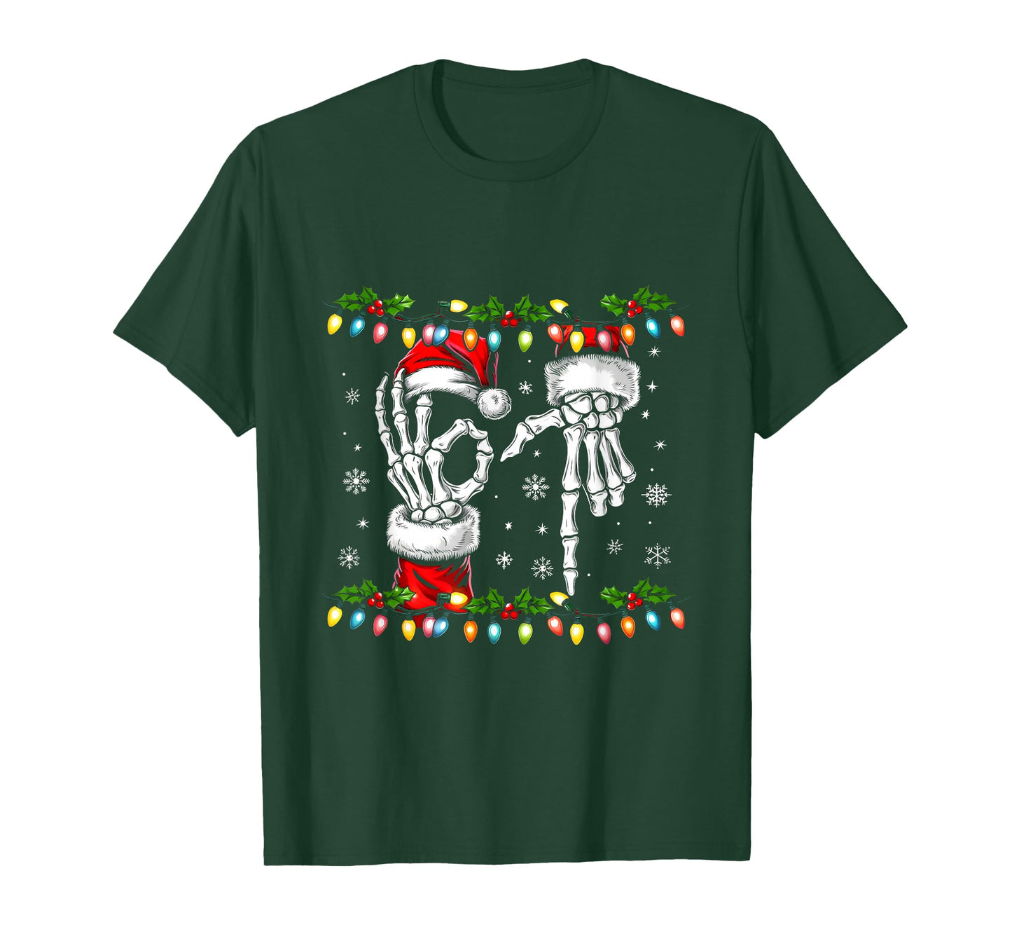 Funny Christmas Six Seven Viral Meme Trendy 6 7 Couples T-Shirt
