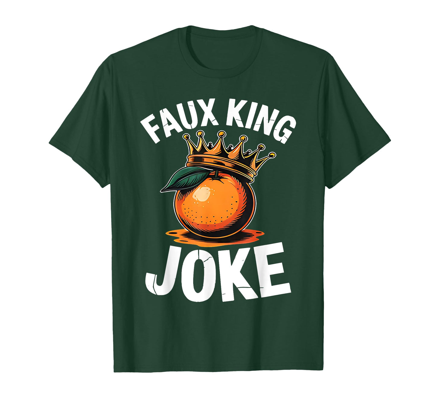Faux King Joke Protest T-Shirt