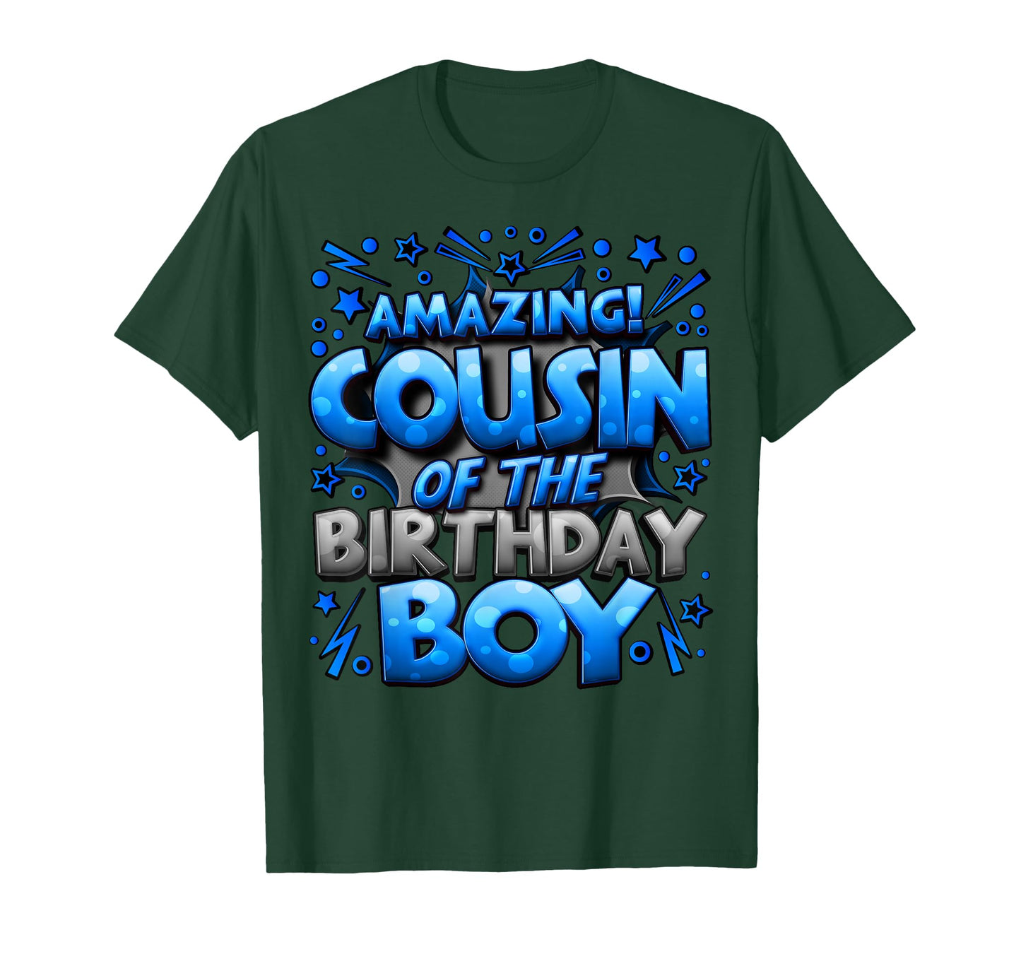 Cousin of the Birthday Boy Matching Family Cousin T-Shirt