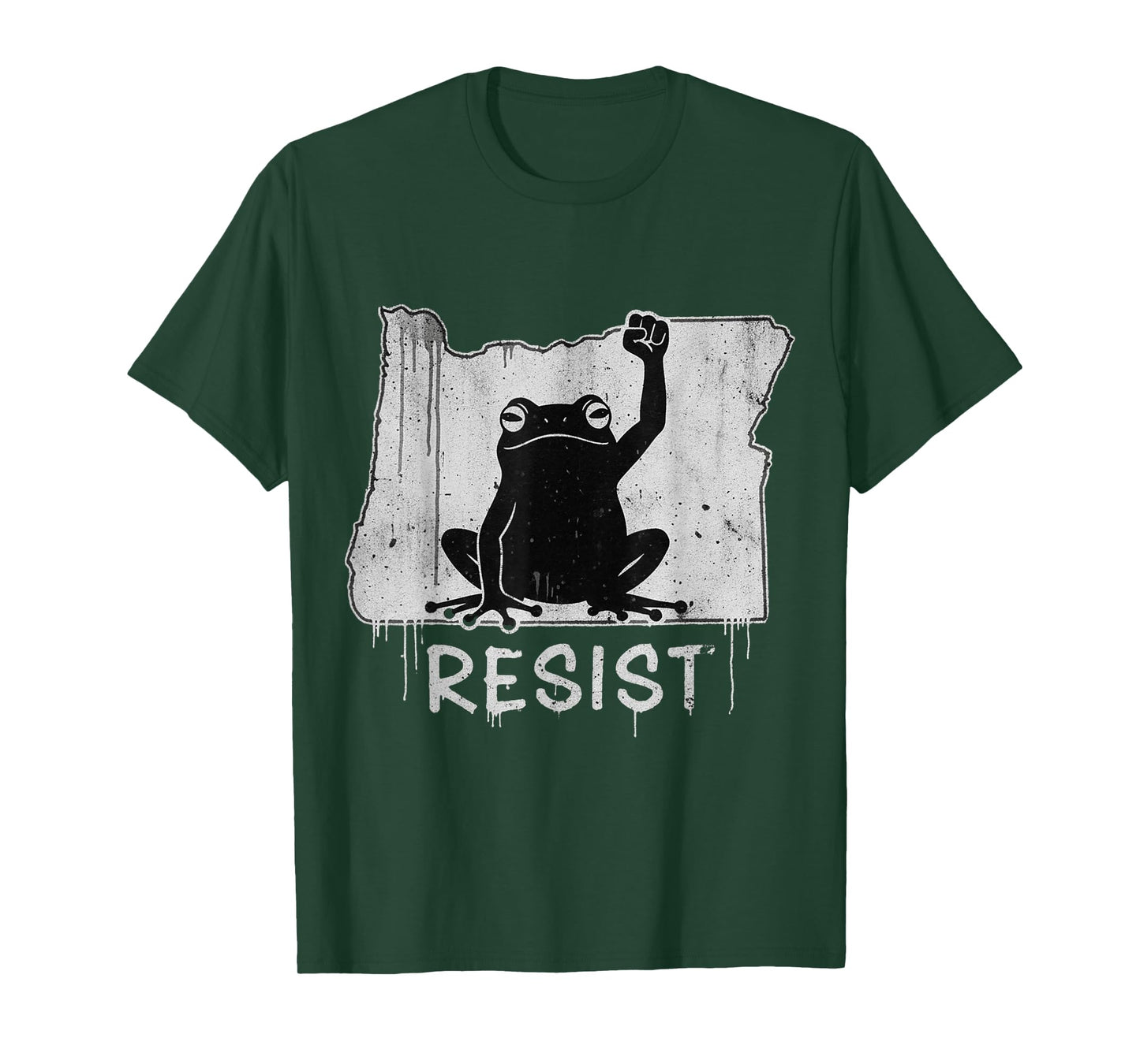 Portland Frog Protest Shirt Funny Portland Frog Protest T-Shirt