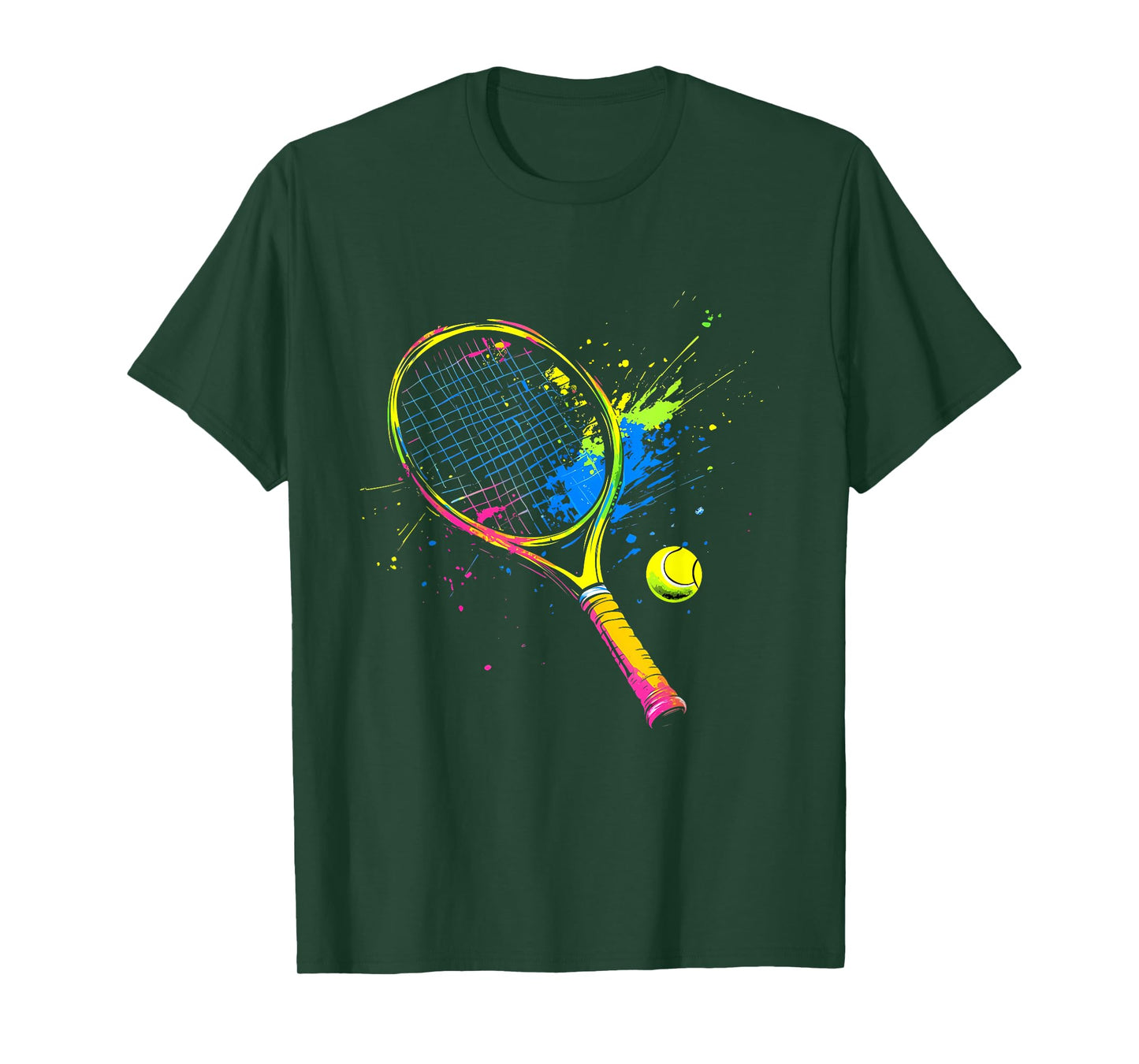 Colorful Tennis T-Shirt