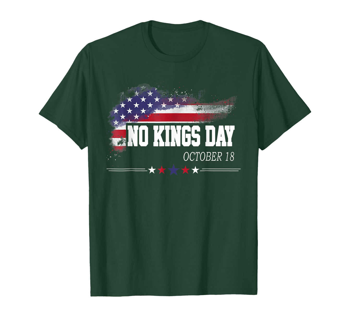 No Kings Day Patriotic No Kings Men Women Kids T-Shirt