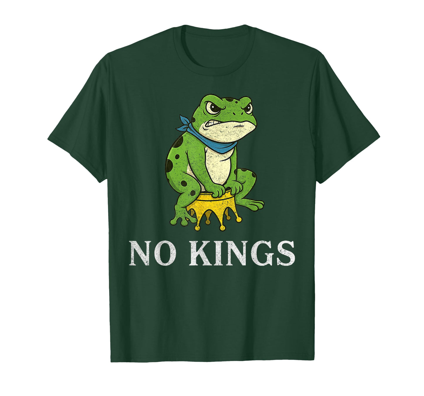 Freedom Portland Frog Resist No Kings T-Shirt