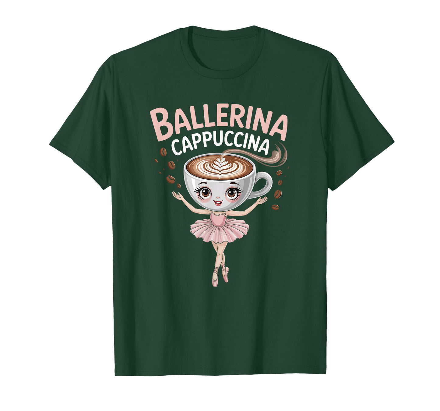 Ballerina Cappuccina Whimsical Meme T-Shirt