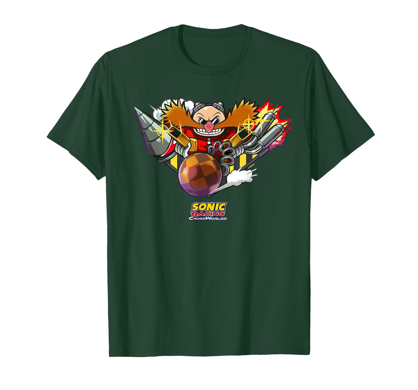 Sonic Racing CrossWorlds - Dr. Eggman Decal T-Shirt