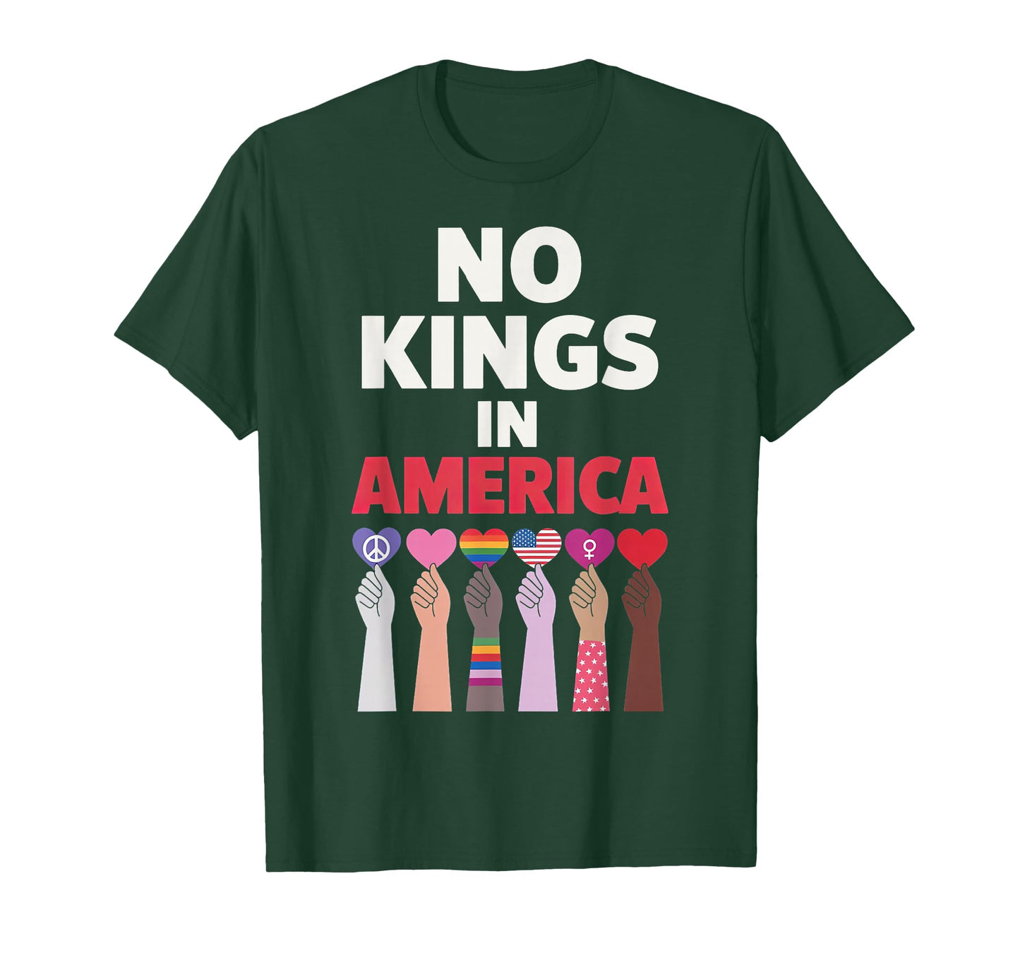 No Kings In America T-Shirt