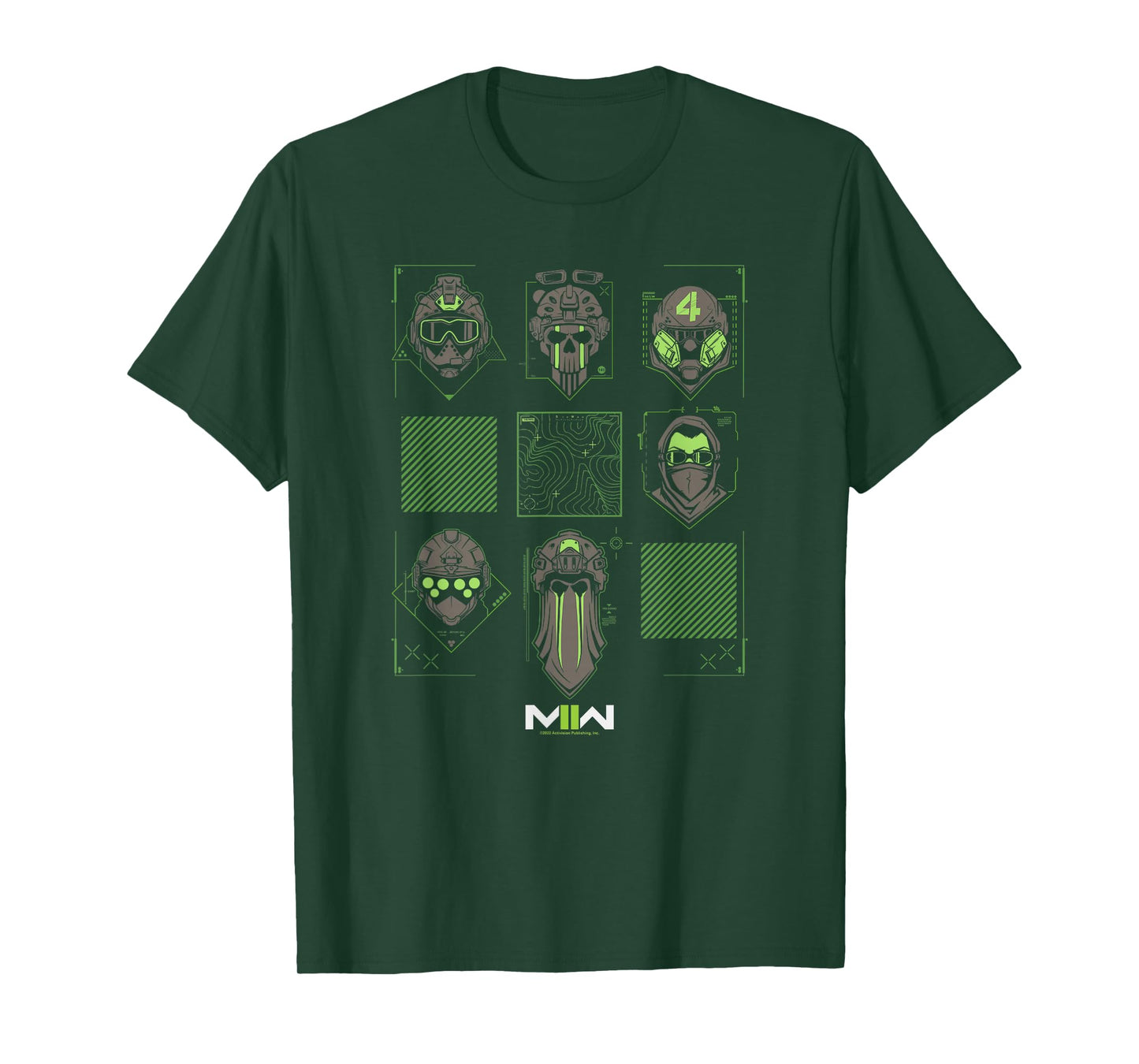Call of Duty: Modern Warfare 2 Operators Faces Collage T-Shirt