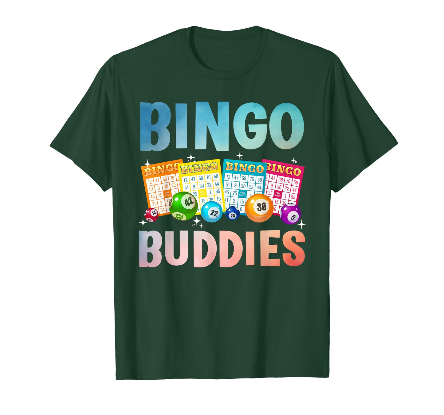 Bingo Buddies Design For Men Women Bingo Lover Bingo Player T-Shirt