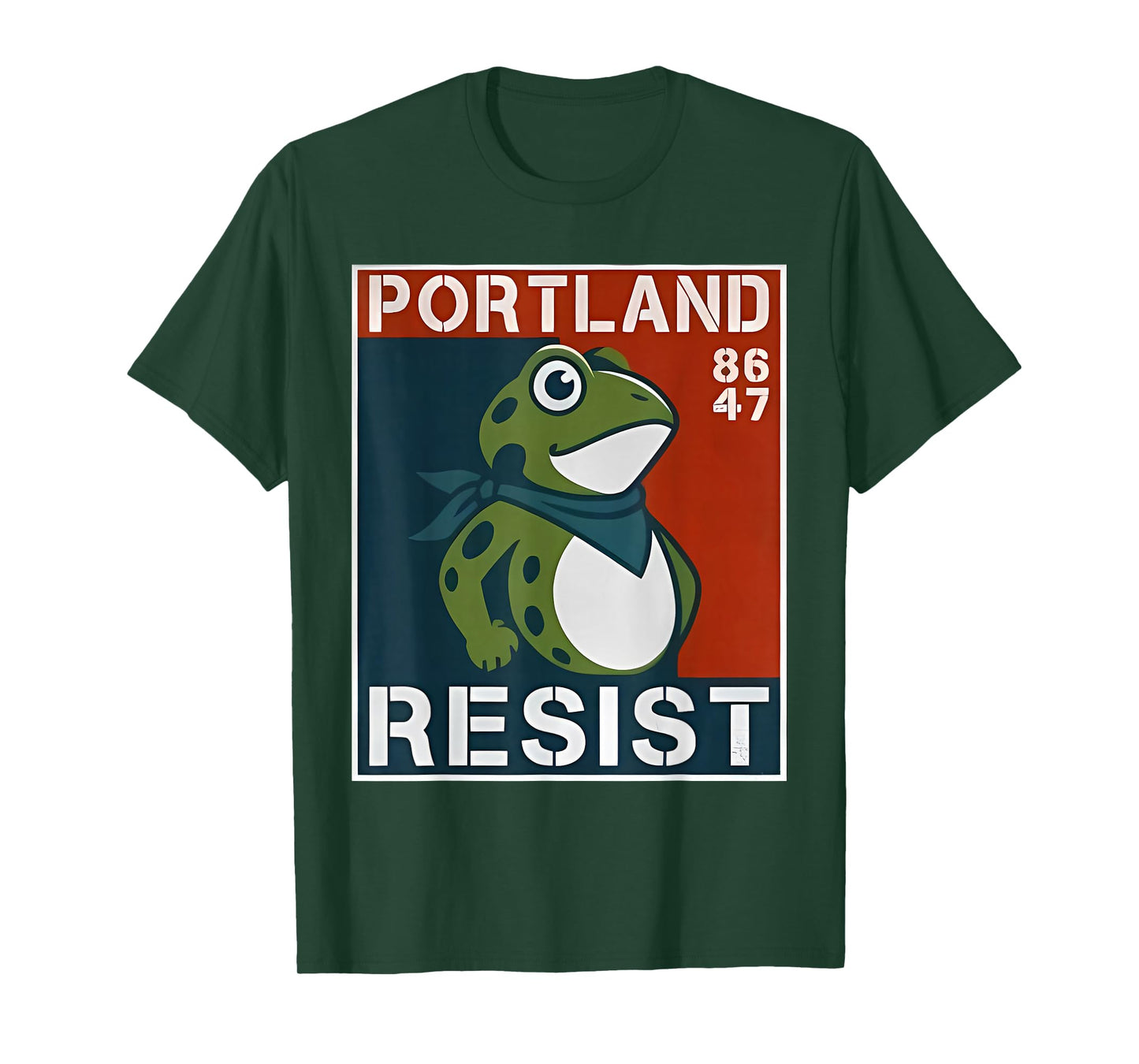 86 47 Portland Frogs Resist T-Shirt