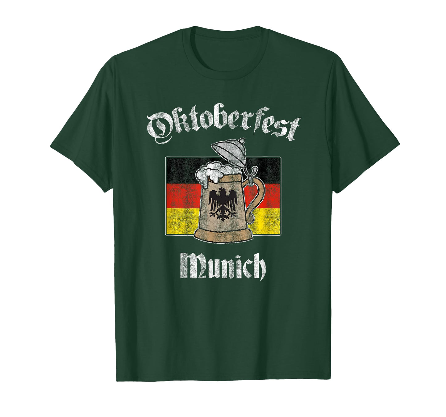 Oktoberfest Munich German Flag Beer Stein T-Shirt