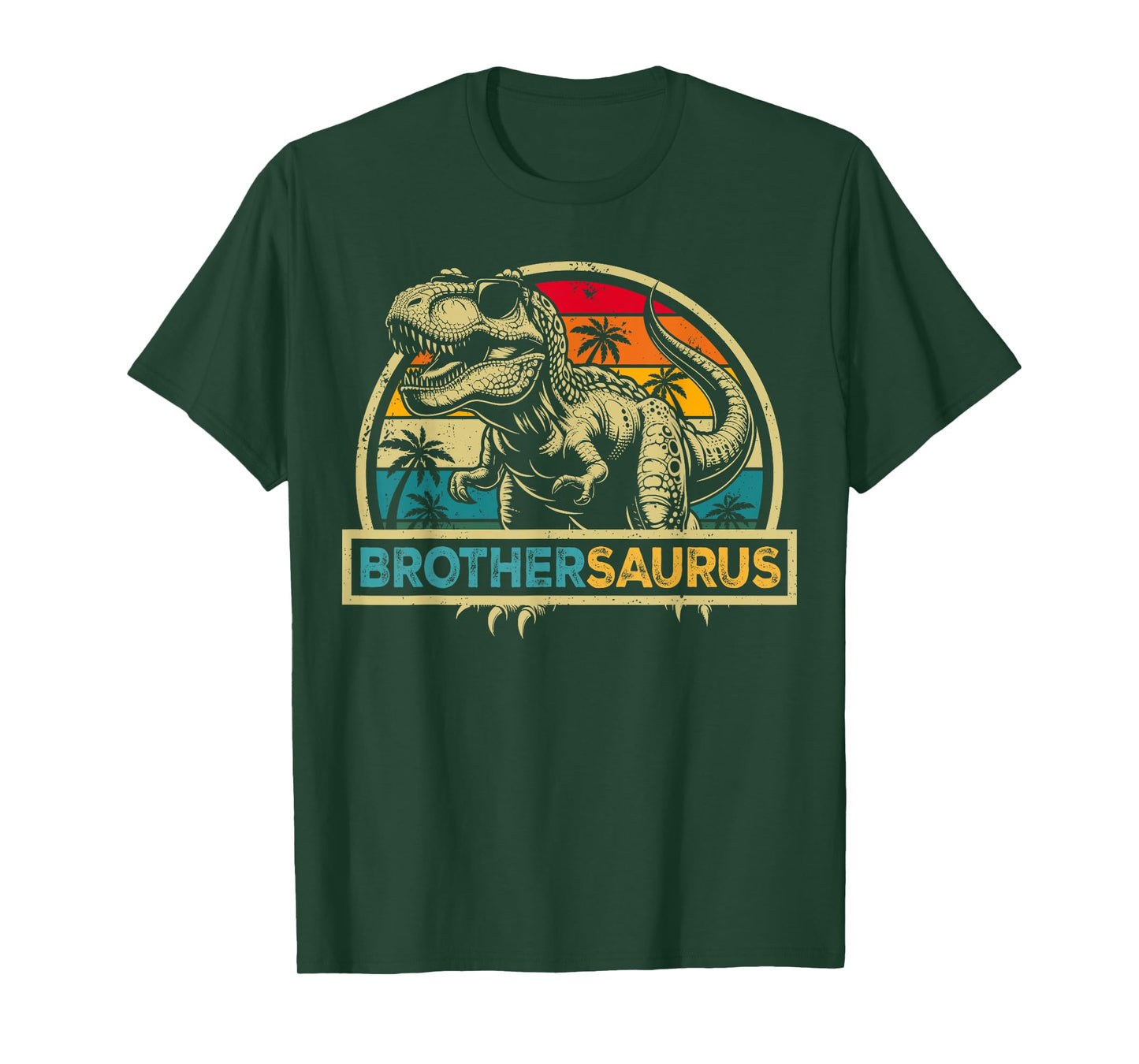 Brothersaurus T Rex Dinosaur Brother Saurus Family Matching T-Shirt