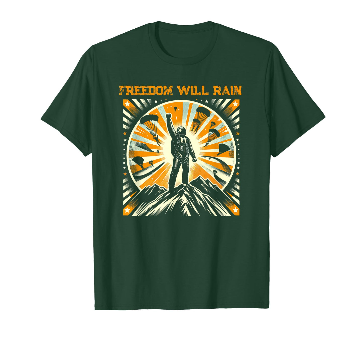 Freedom Will Rain Hell of Diver Helldiving Lovers T-Shirt