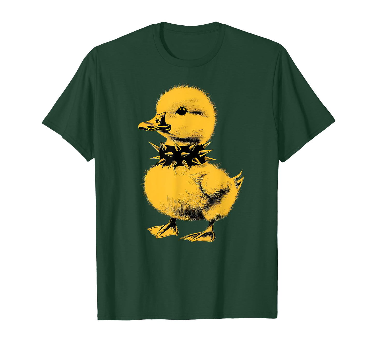 Rocker Duck Punk Metal Rock and Roll Music Toddler Kids Boys T-Shirt