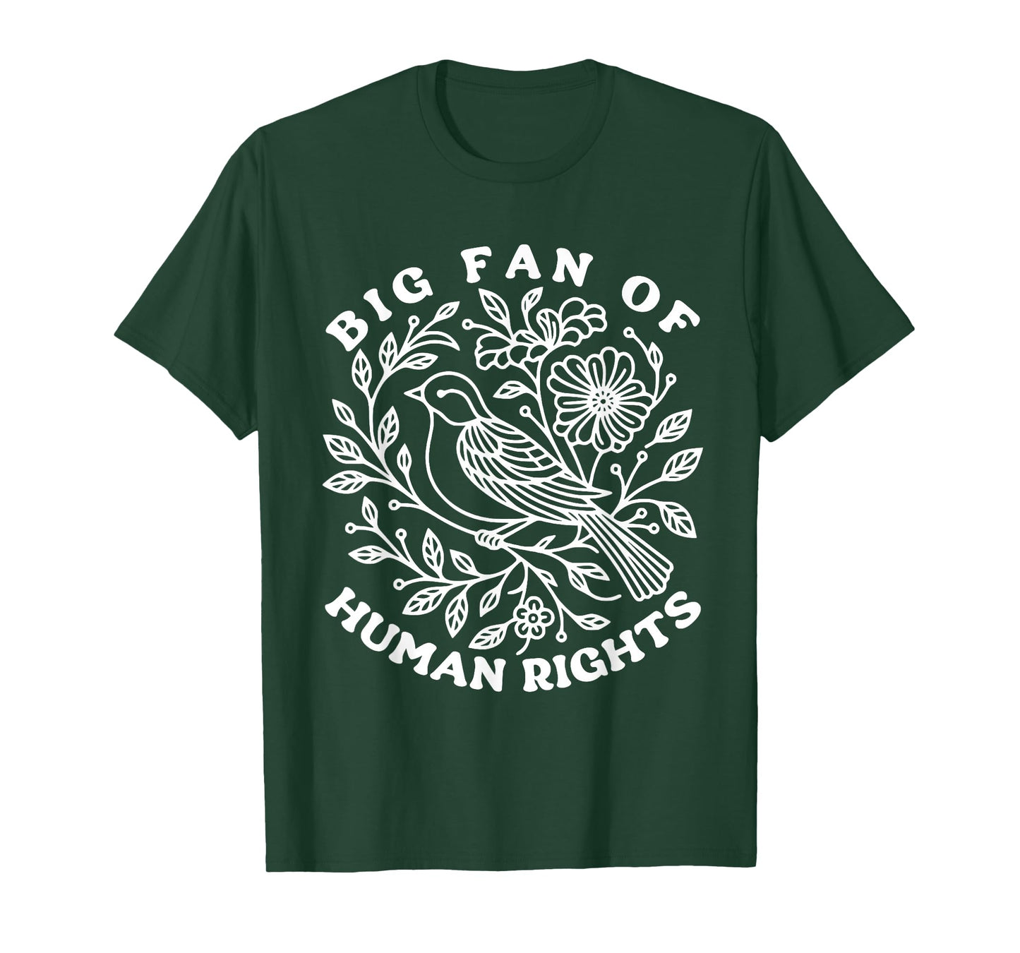 Pro Immigrant Big Fan of Human Rights Radicalized by Decency T-Shirt