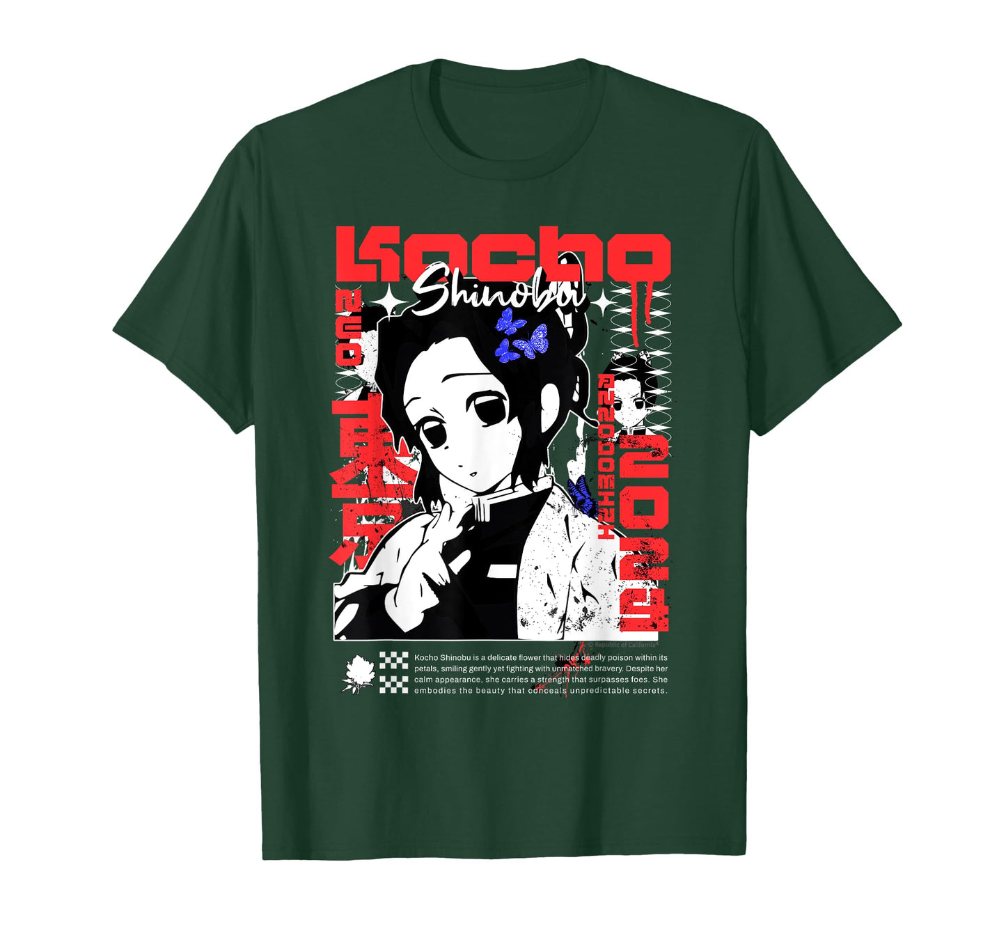 Kocho Shinobu Delicate Flower Poison T-Shirt