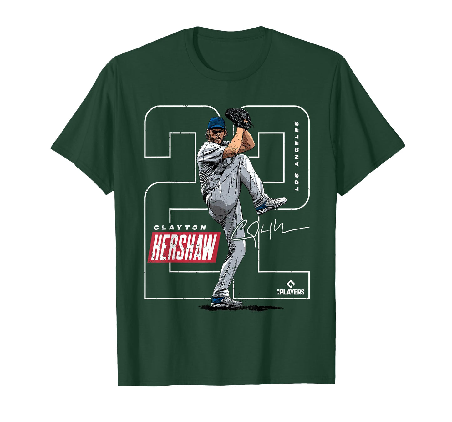 Clayton Kershaw | Los Angeles MLB Player League | MLBKER4040 T-Shirt