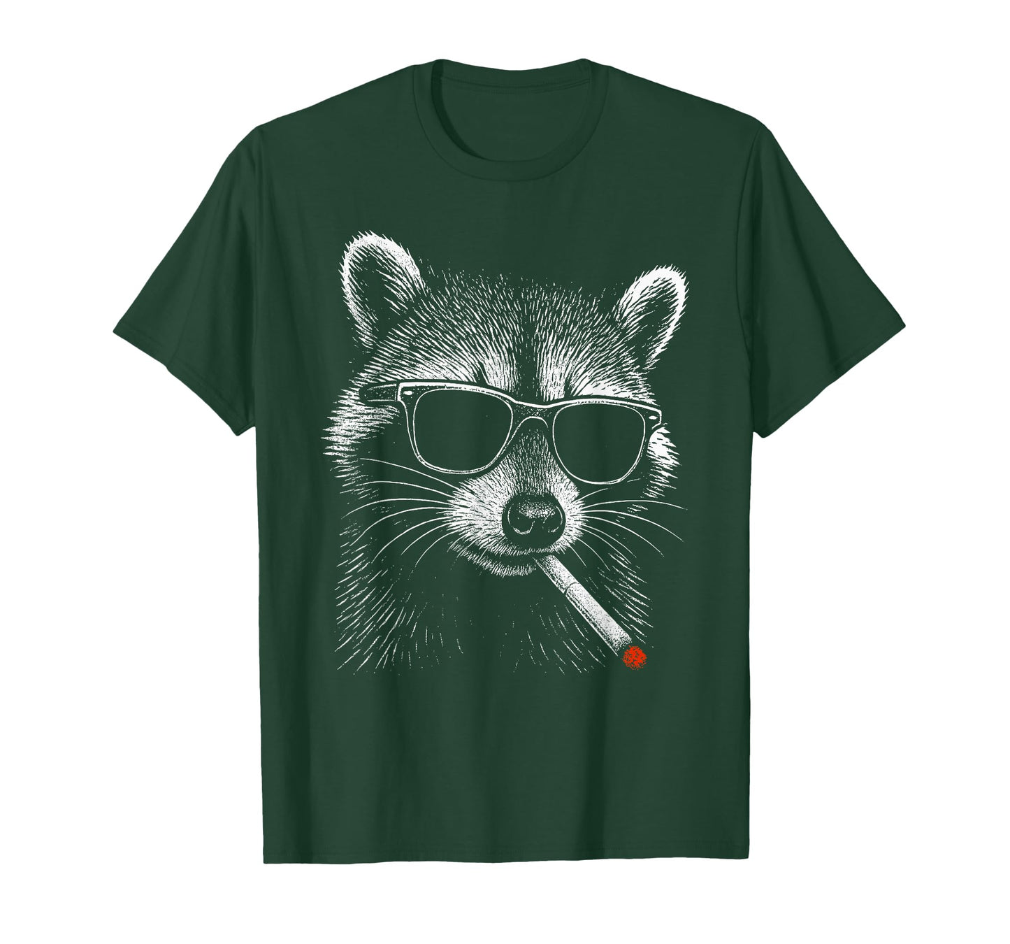 Cool Novelty Men Women Funny Raccoon T-Shirt