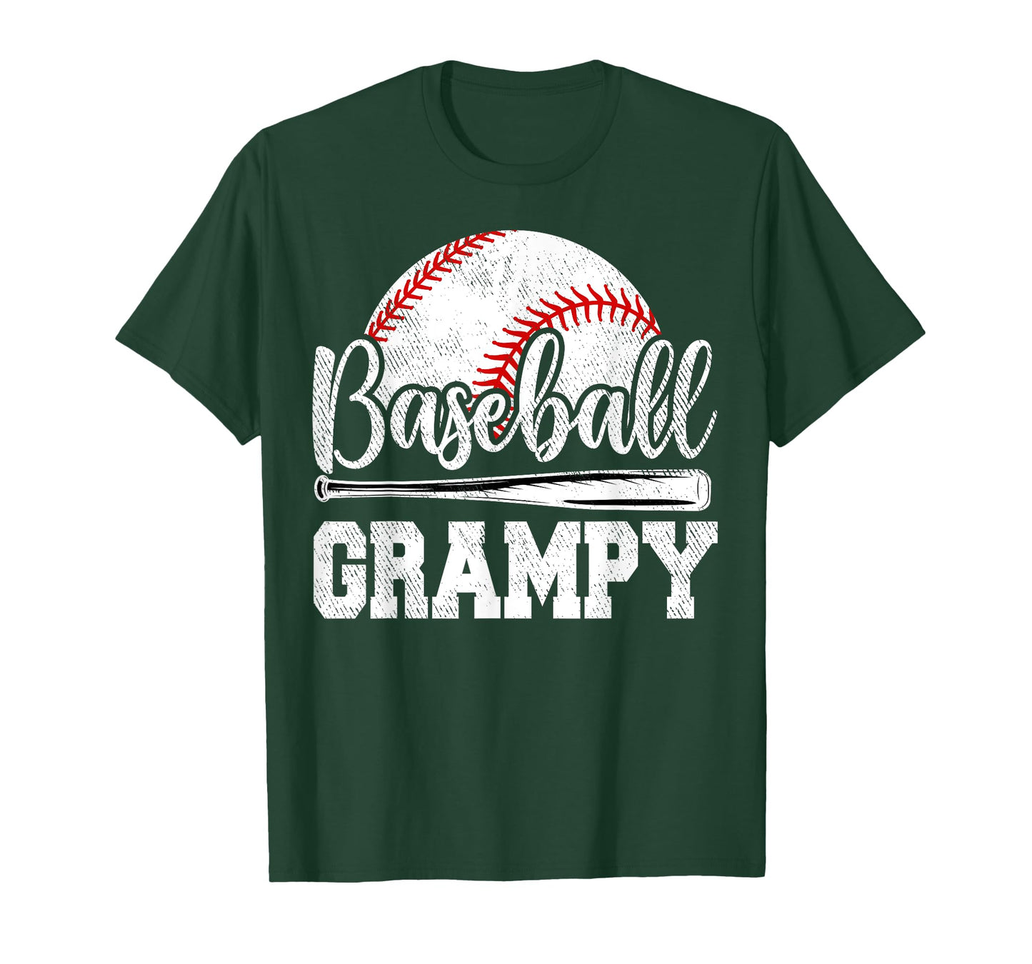 Baseball Grampy Baseball Player Game Day Father's Day T-Shirt