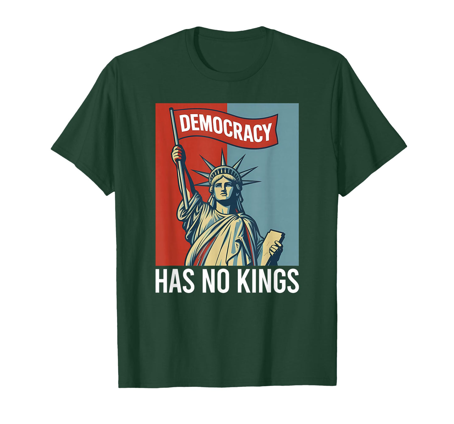 Democracy Has No Kings Protest T-Shirt