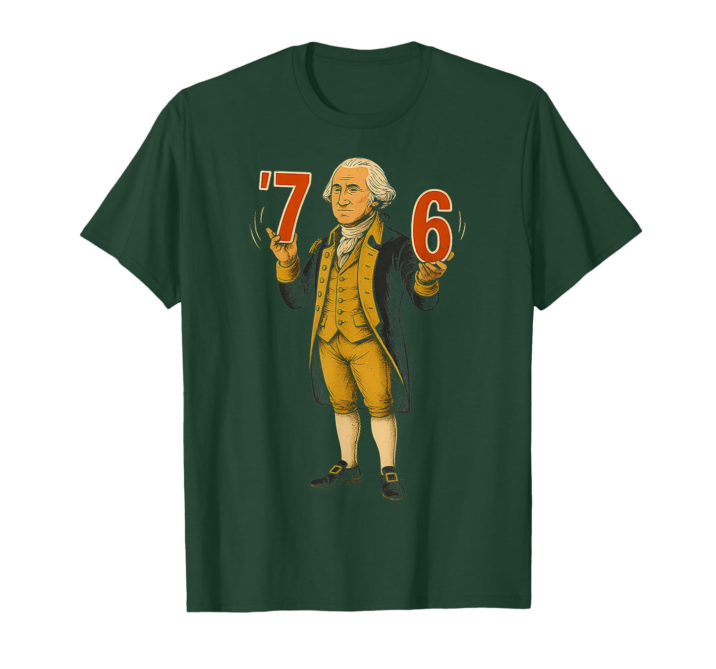 6-7 7-6 George Washington T-Shirt