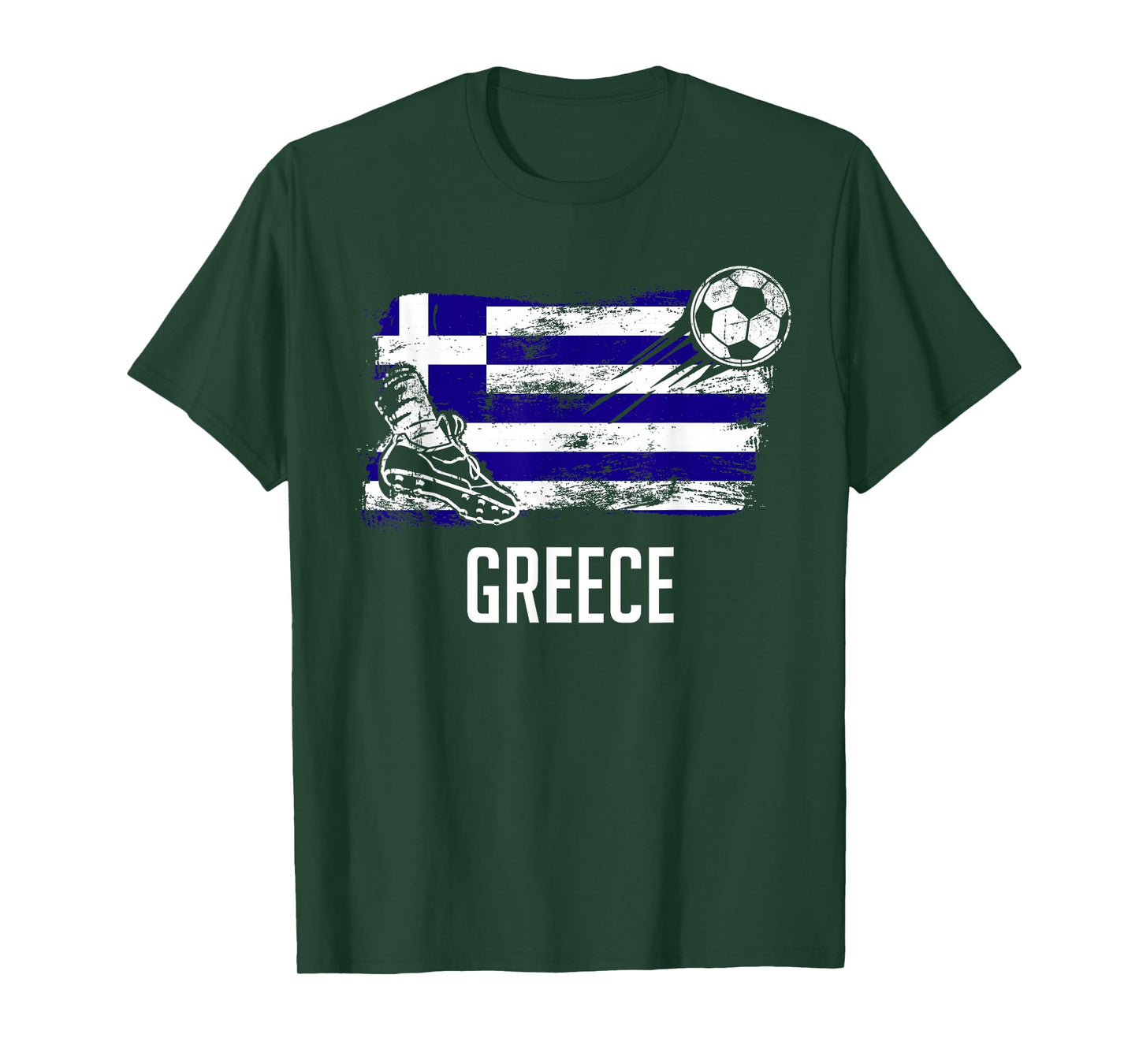 Greece Flag Jersey Greek Soccer Team Greek T-Shirt