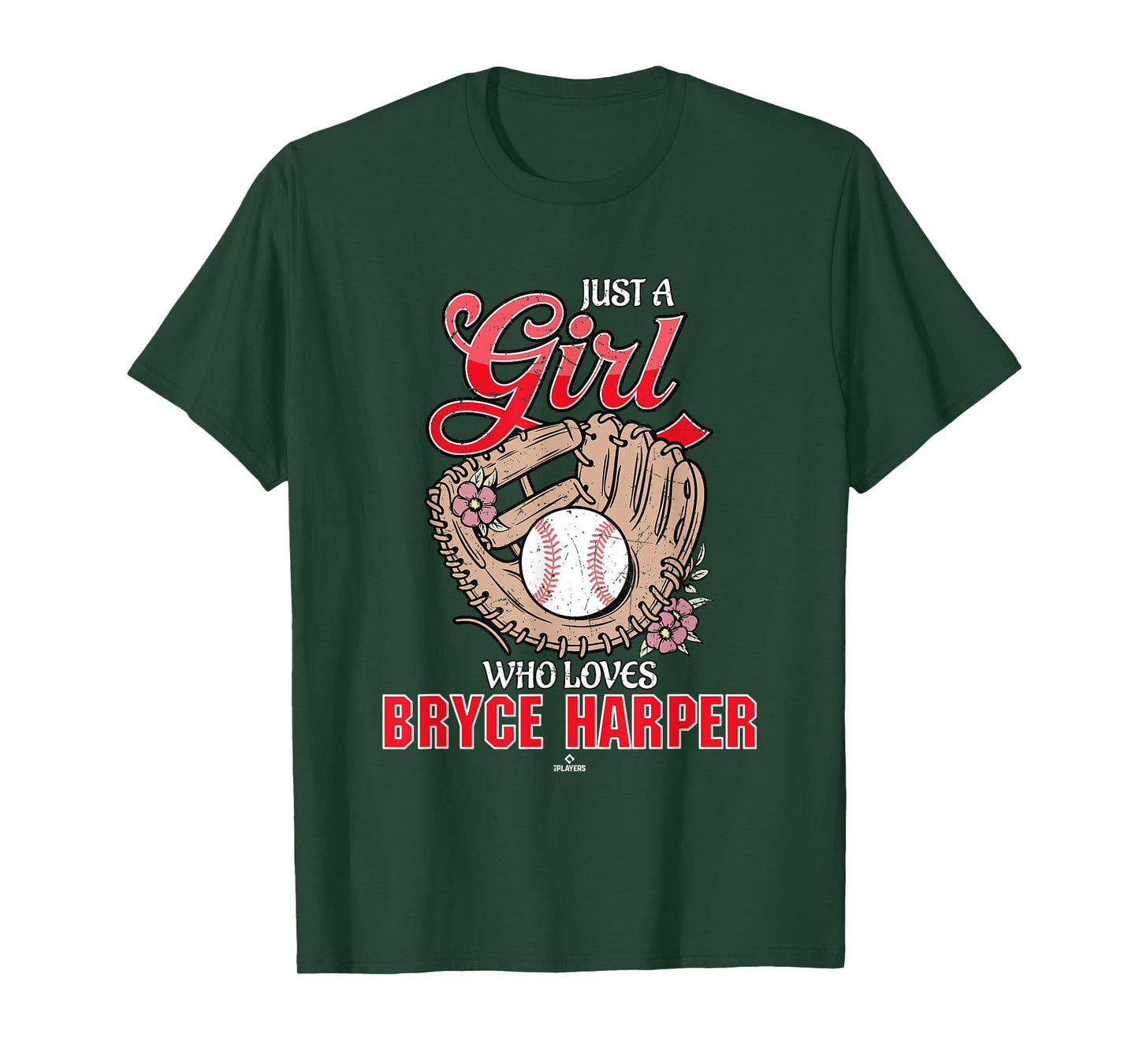 Just a Girl Who Loves Bryce Harper Philadelphia Baseball T-Shirt