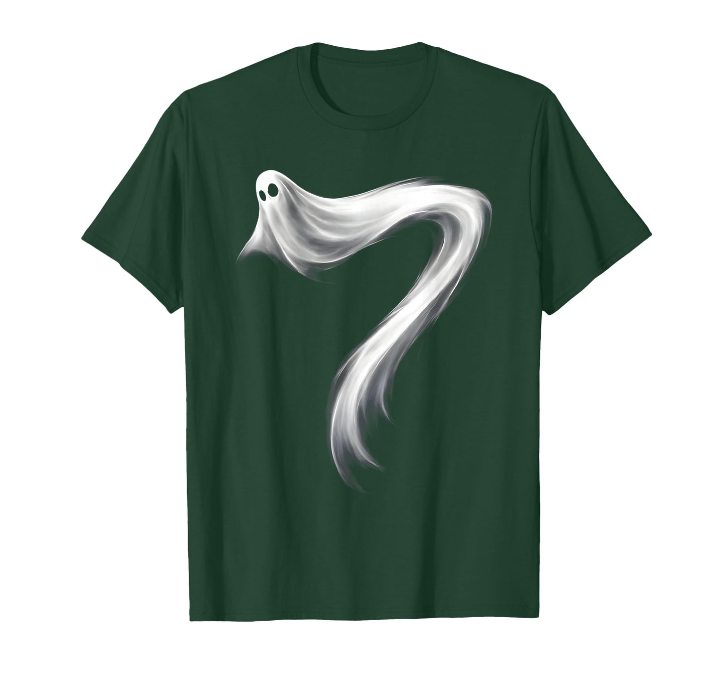 Number 7 Ghost Funny Six Seven 67 Halloween Meme T-Shirt