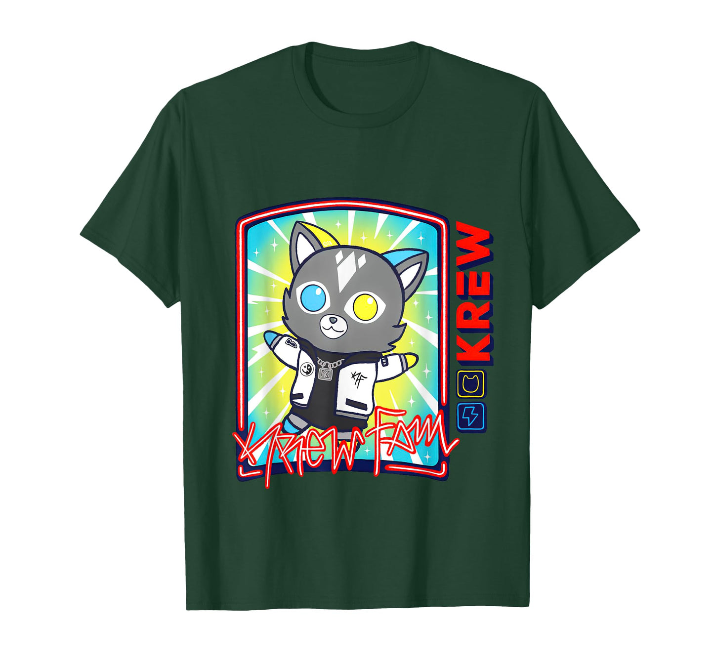 Krew District Game Lovers Boy Girl Kids Graphic T-Shirt