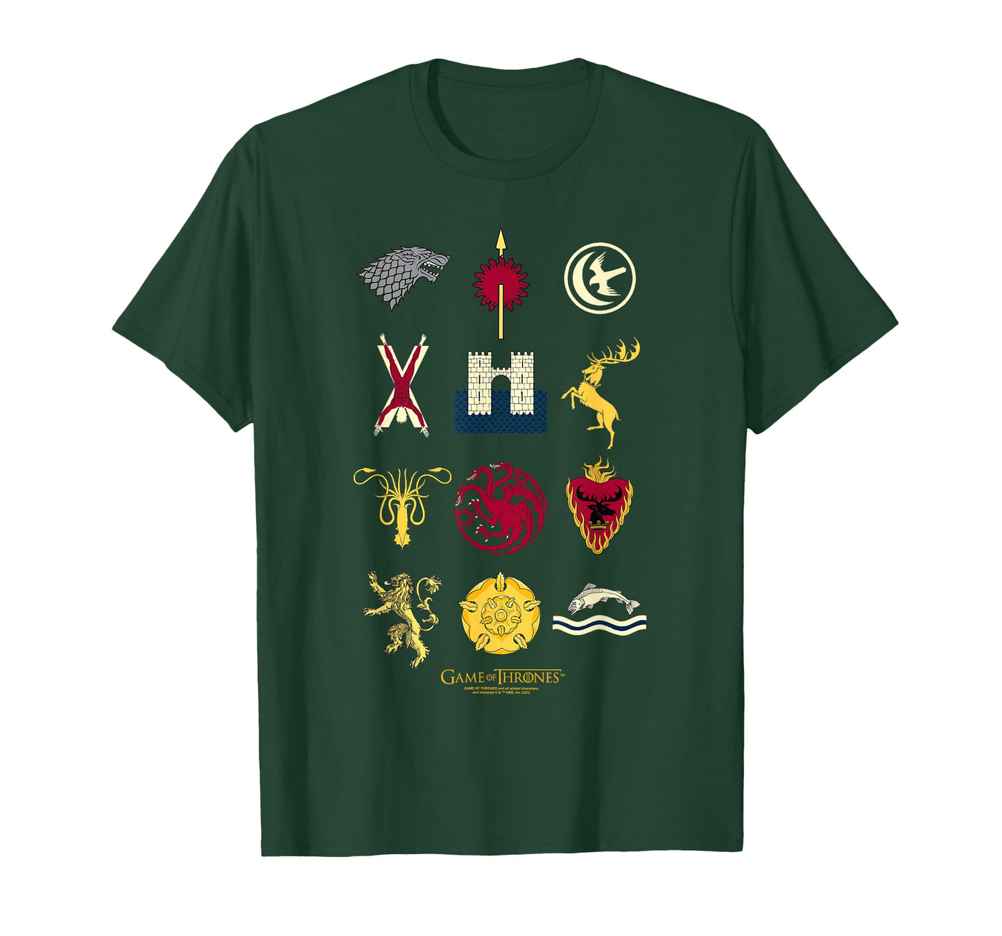 Game of Thrones House Sigils T-Shirt