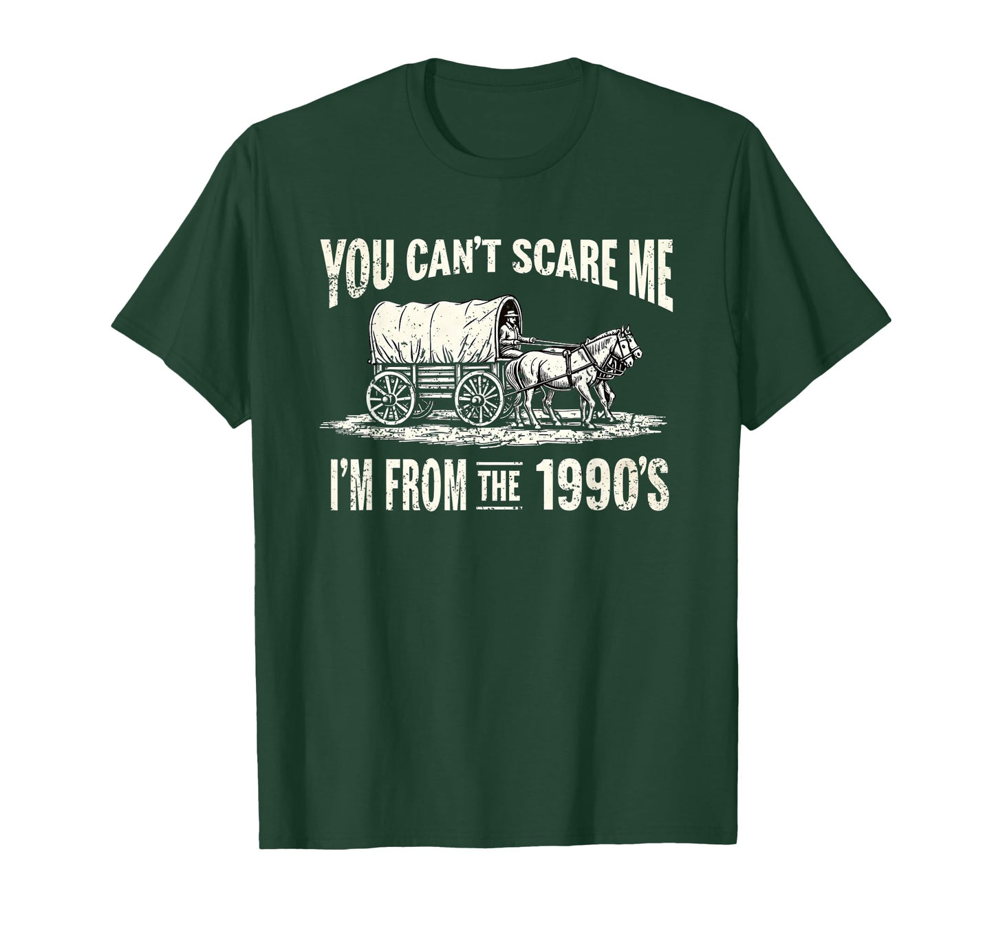 You Can't Scare Me I'm From The 1900's Retro T-Shirt