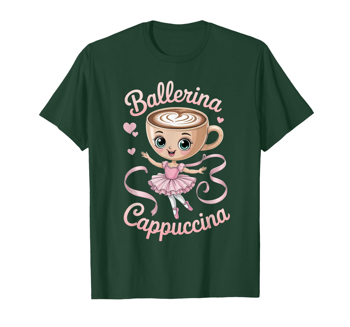 Funny Ballerina Cappuccina Italian Brainrot Meme T-Shirt