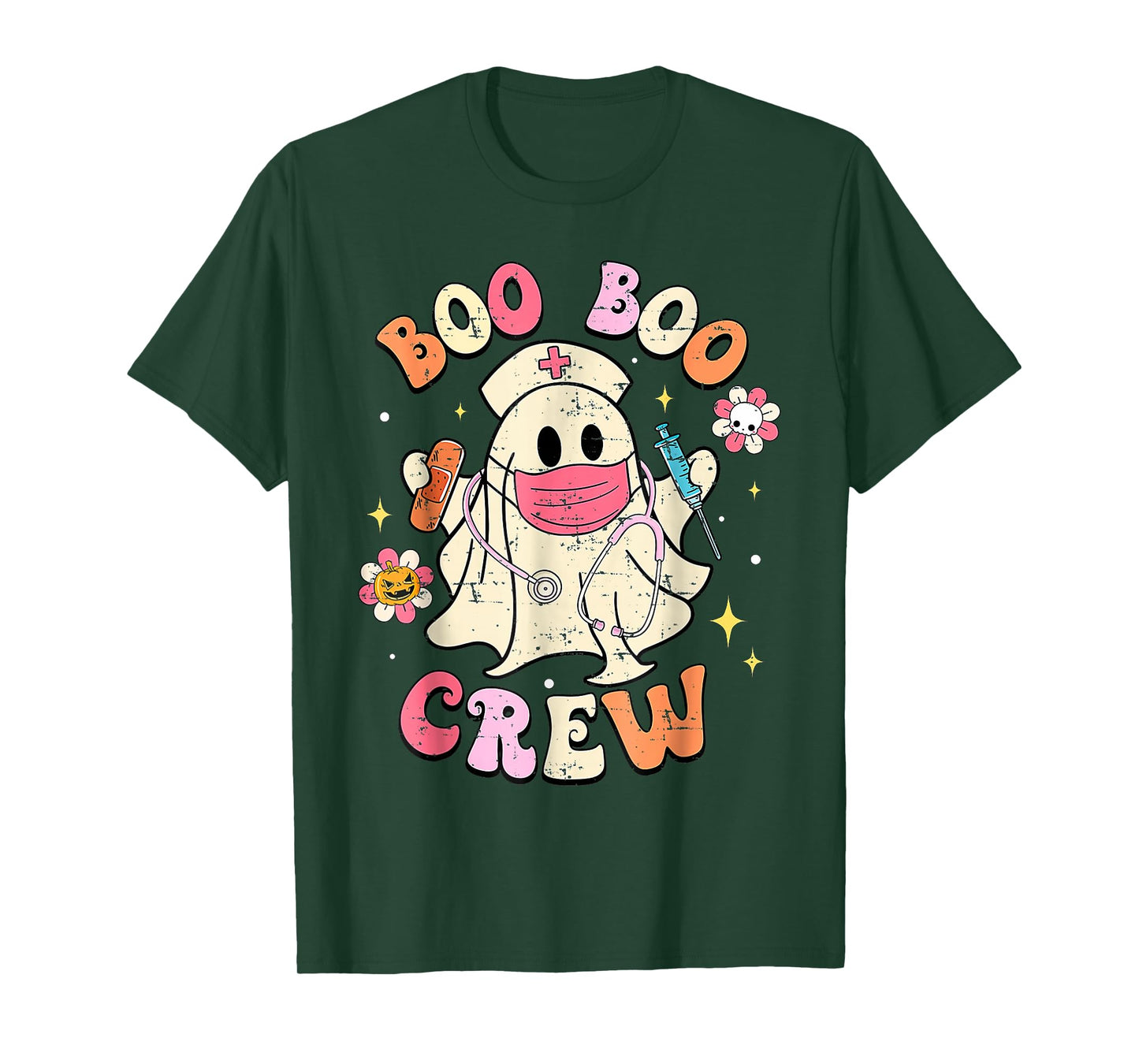 Boo Boo Crew Nurse Halloween T-Shirt