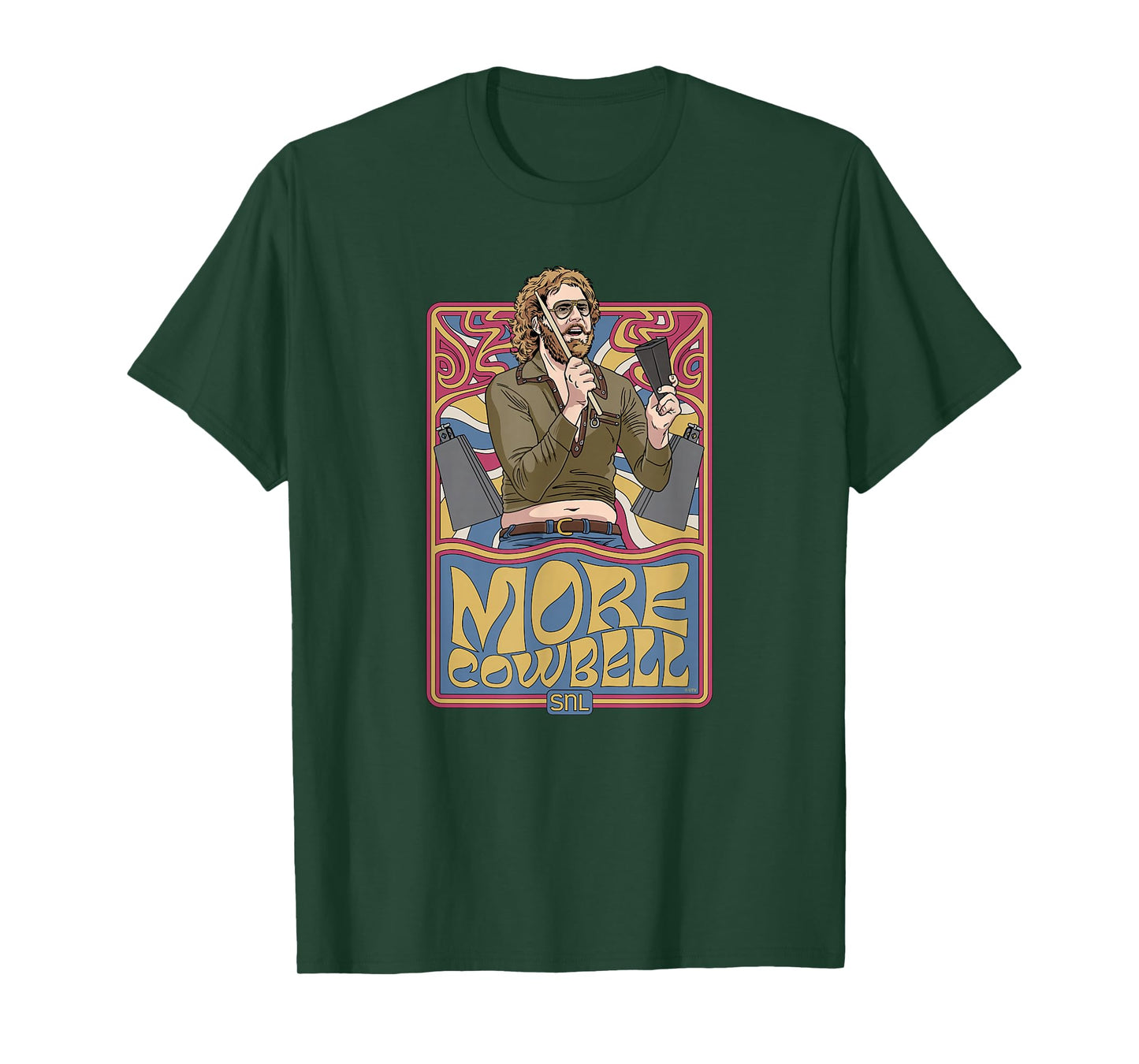 SNL More Cowbell Gene Frenkle T-Shirt