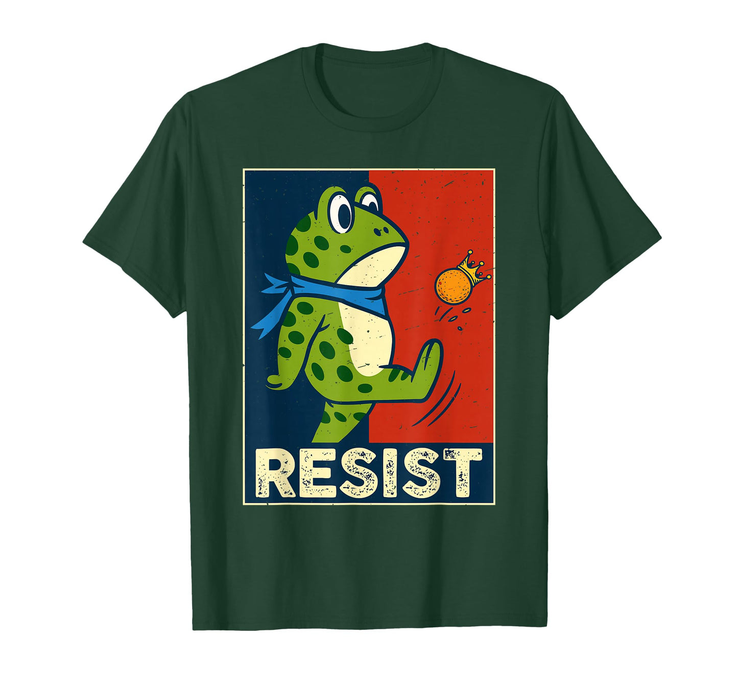 Portland Frog Protest Shirt for Men and Women No Kings T-Shirt