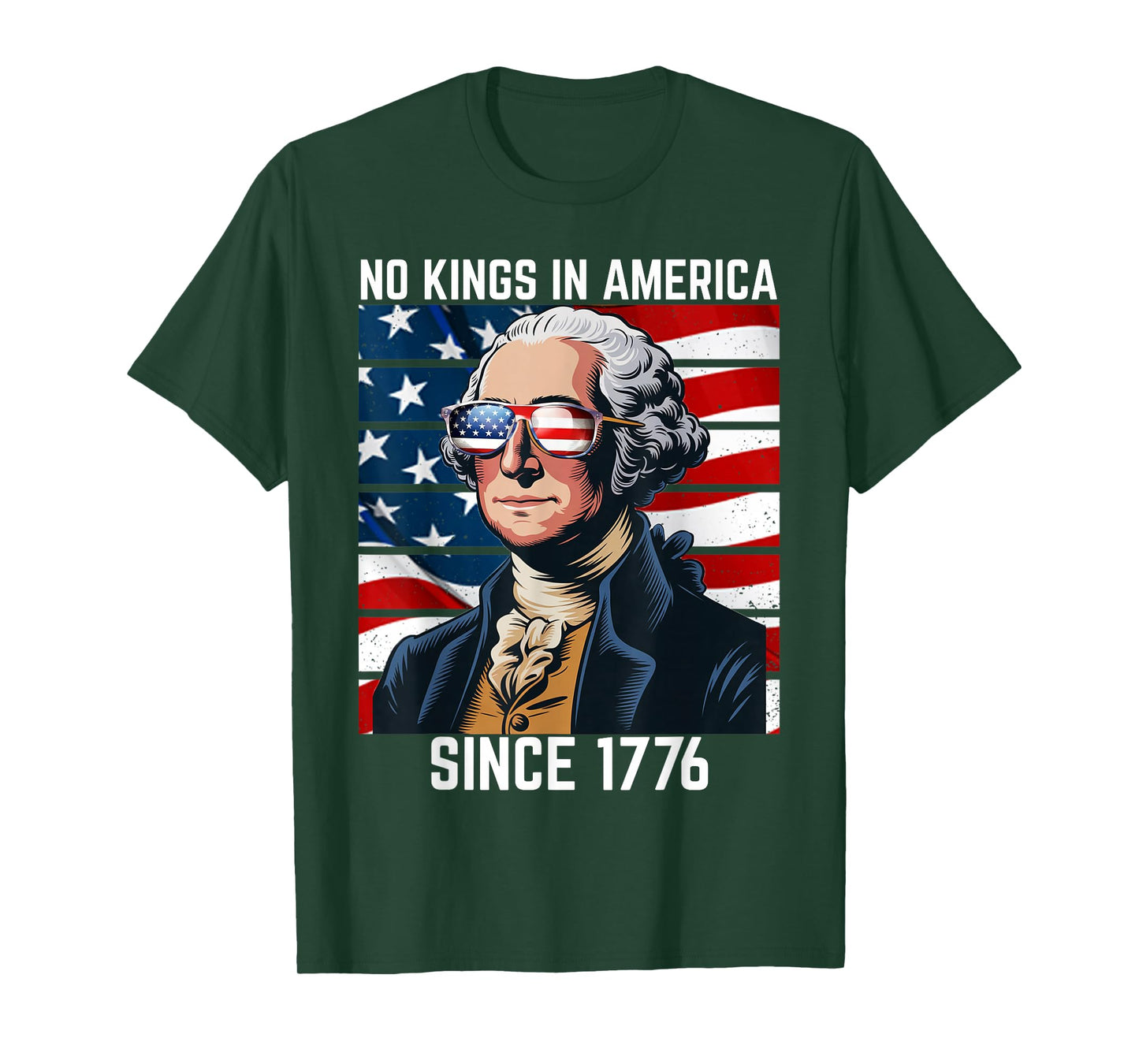 No Kings in America Since 1776 T-Shirt