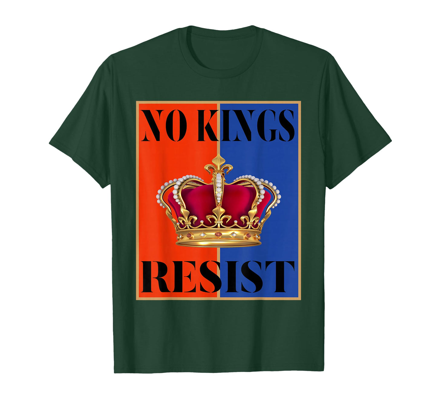 No Kings Resist No Kings in America T-Shirt
