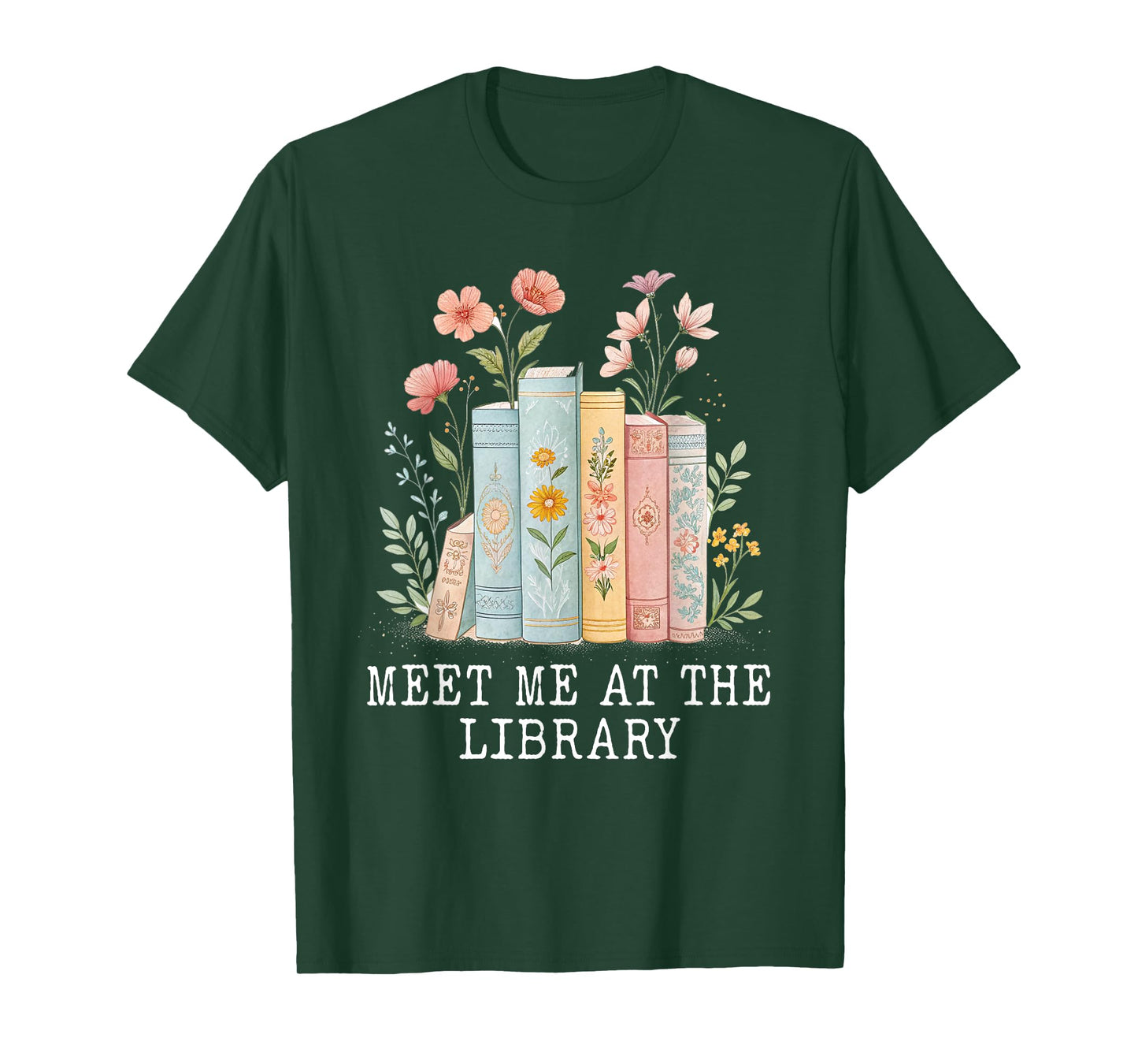 Meet Me At The Library For Teachers And School Librarians T-Shirt