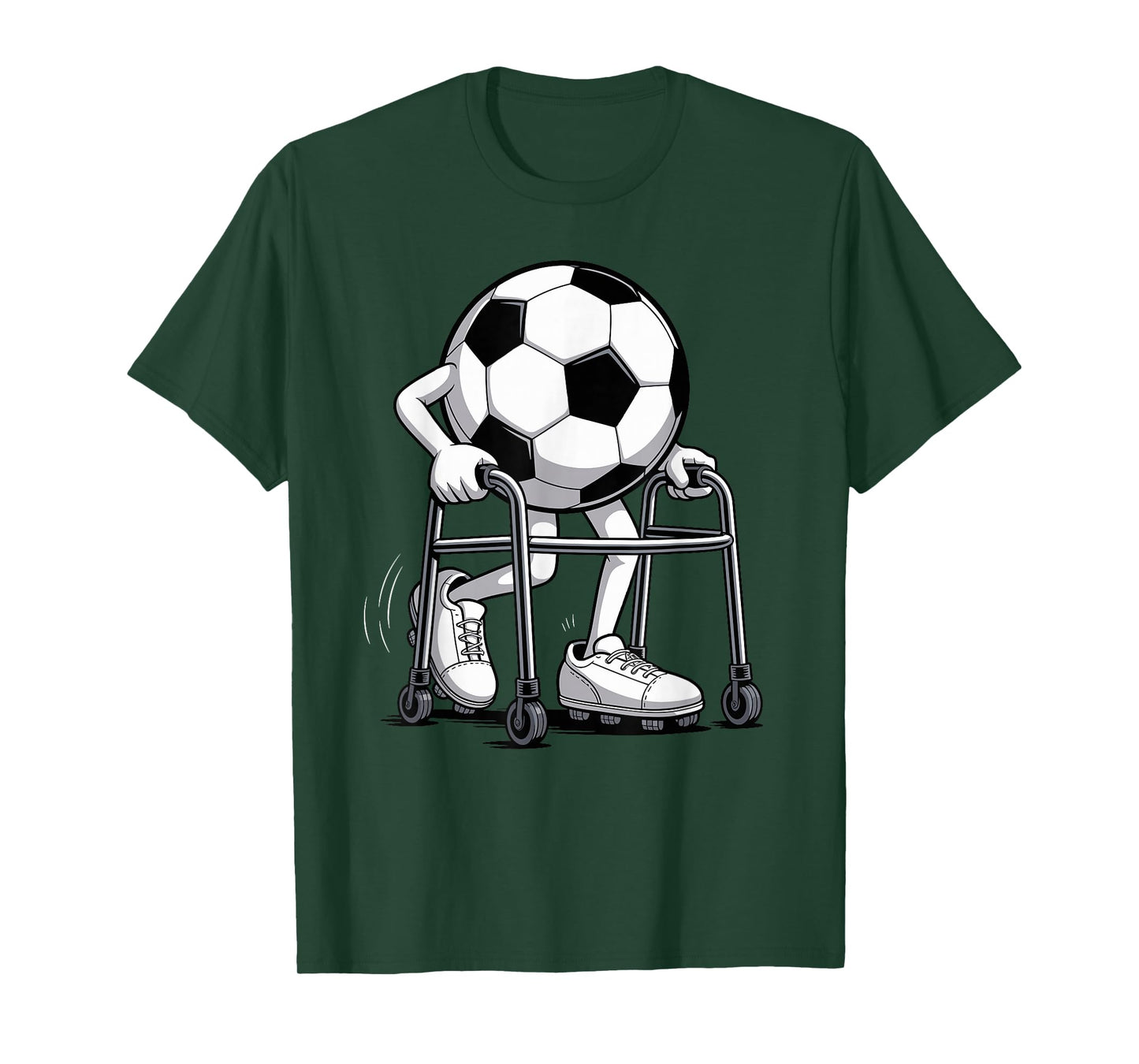 Retired Soccer Player Football Ball Goal Retirement T-Shirt