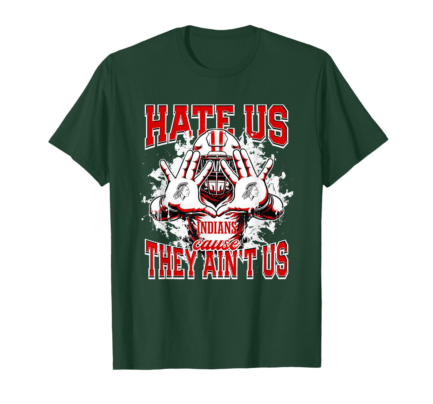 Fort Osage Indians Logo Hate Us Cause They Ain't HS T-Shirt