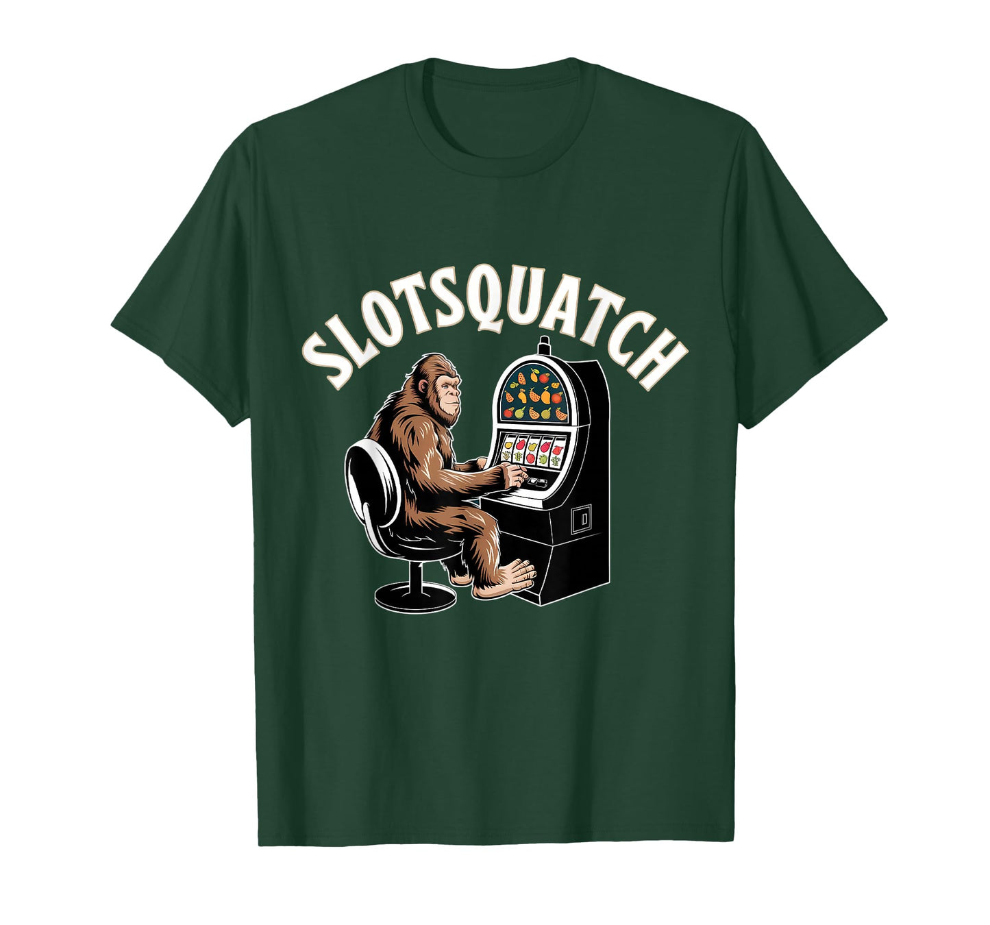 Sasquatch Slot Machine Bigfoot Slots T-Shirt