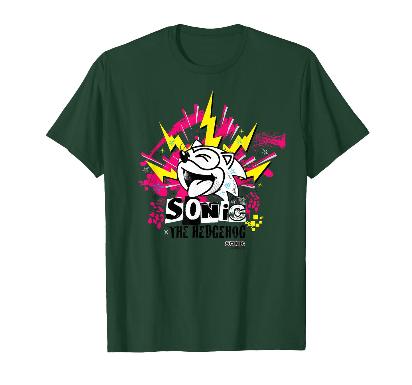 Sonic the Hedgehog - Punk Sonic T-Shirt