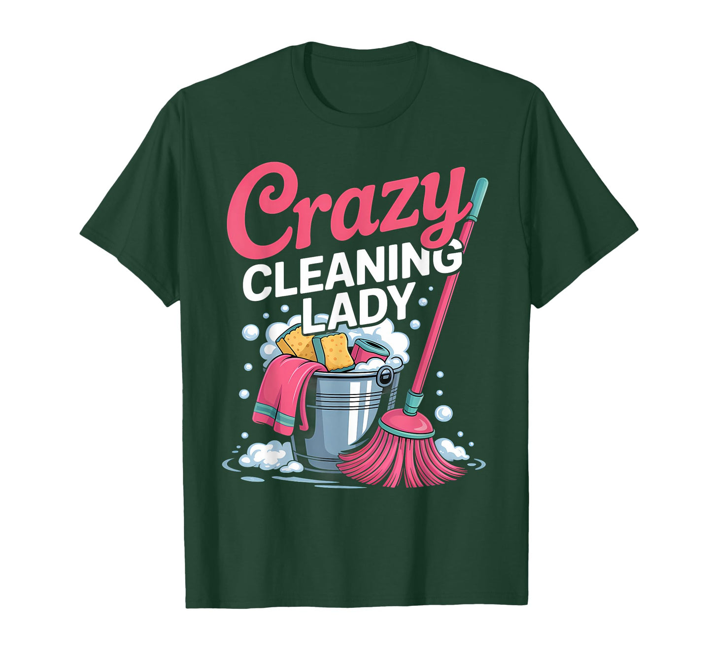 Cleaning Lady Housekeeping Cleaning Lover Housekeeper T-Shirt