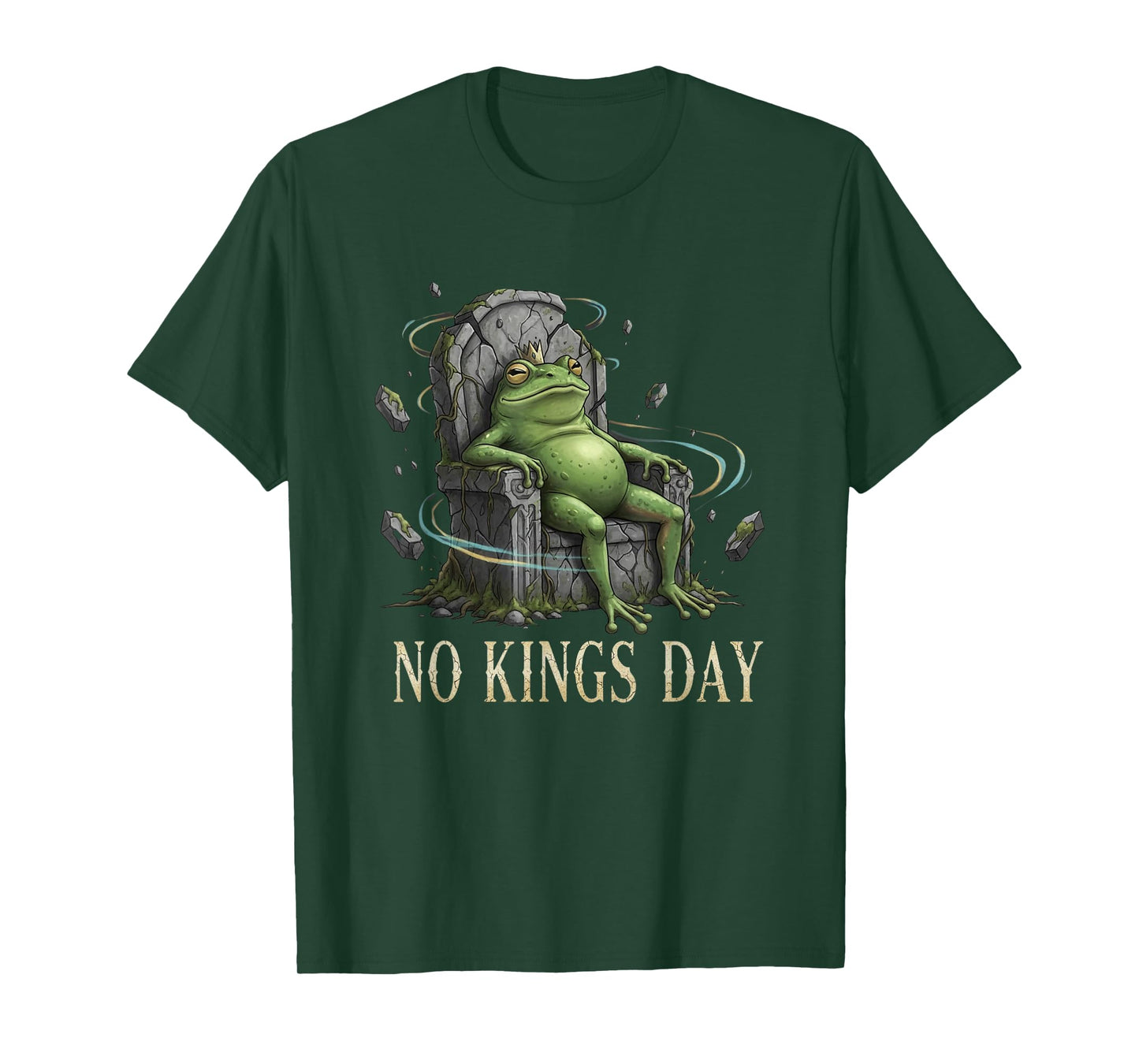 No Kings Day Portland Shirt Frog Protest T-Shirt