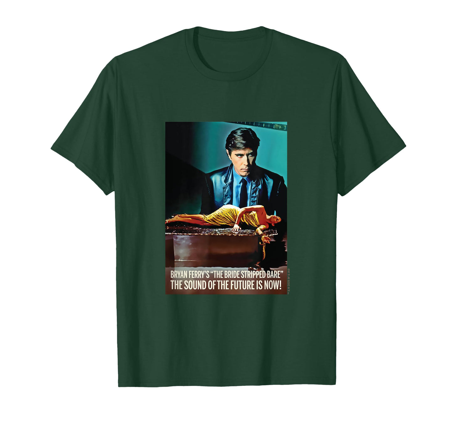 Bryan Ferry Merch | Art Rock & Pop Music Legend | BF1010 T-Shirt
