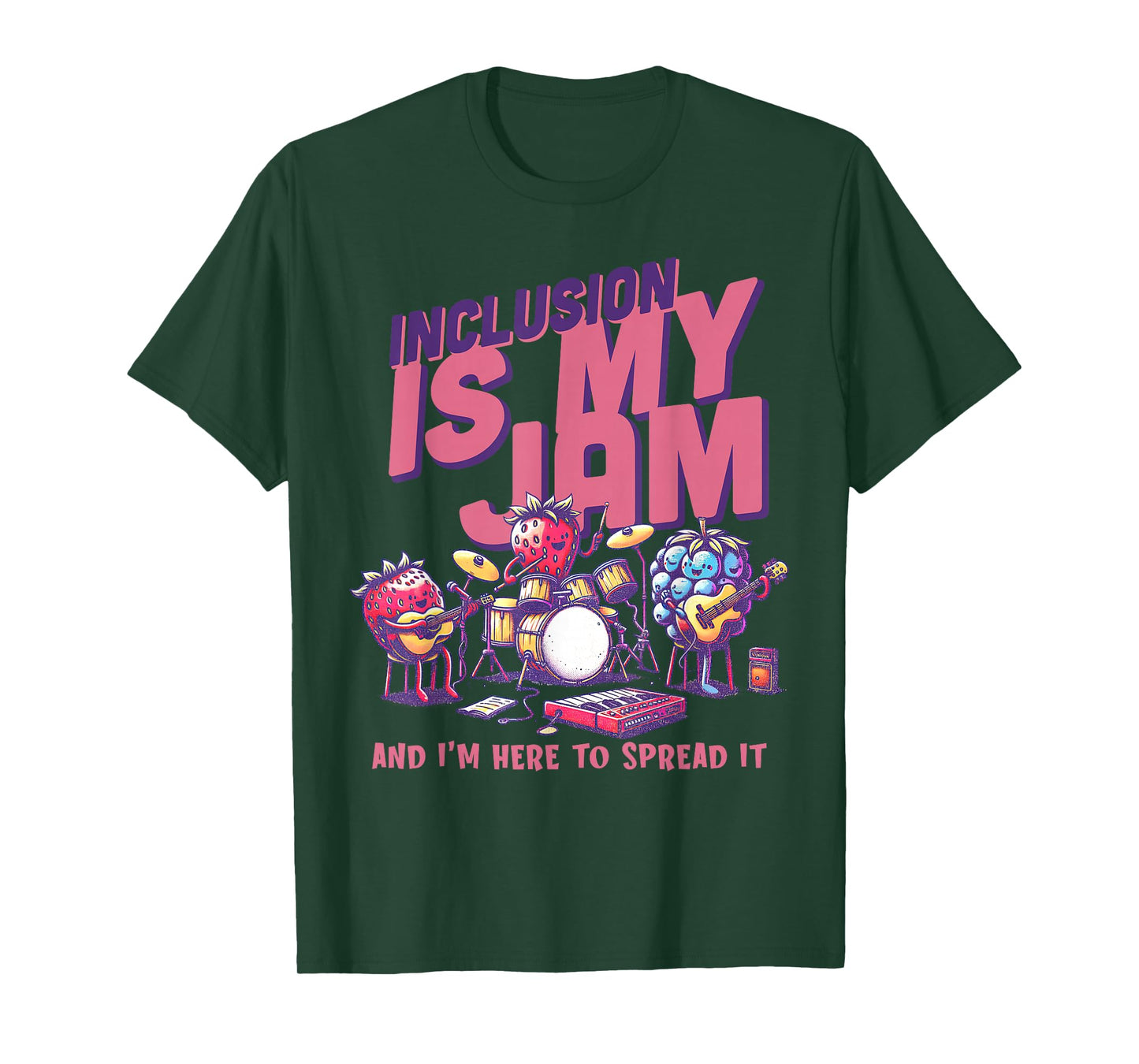 Inclusion Is My Jam And I'm Here To Spread It SPED Teacher T-Shirt