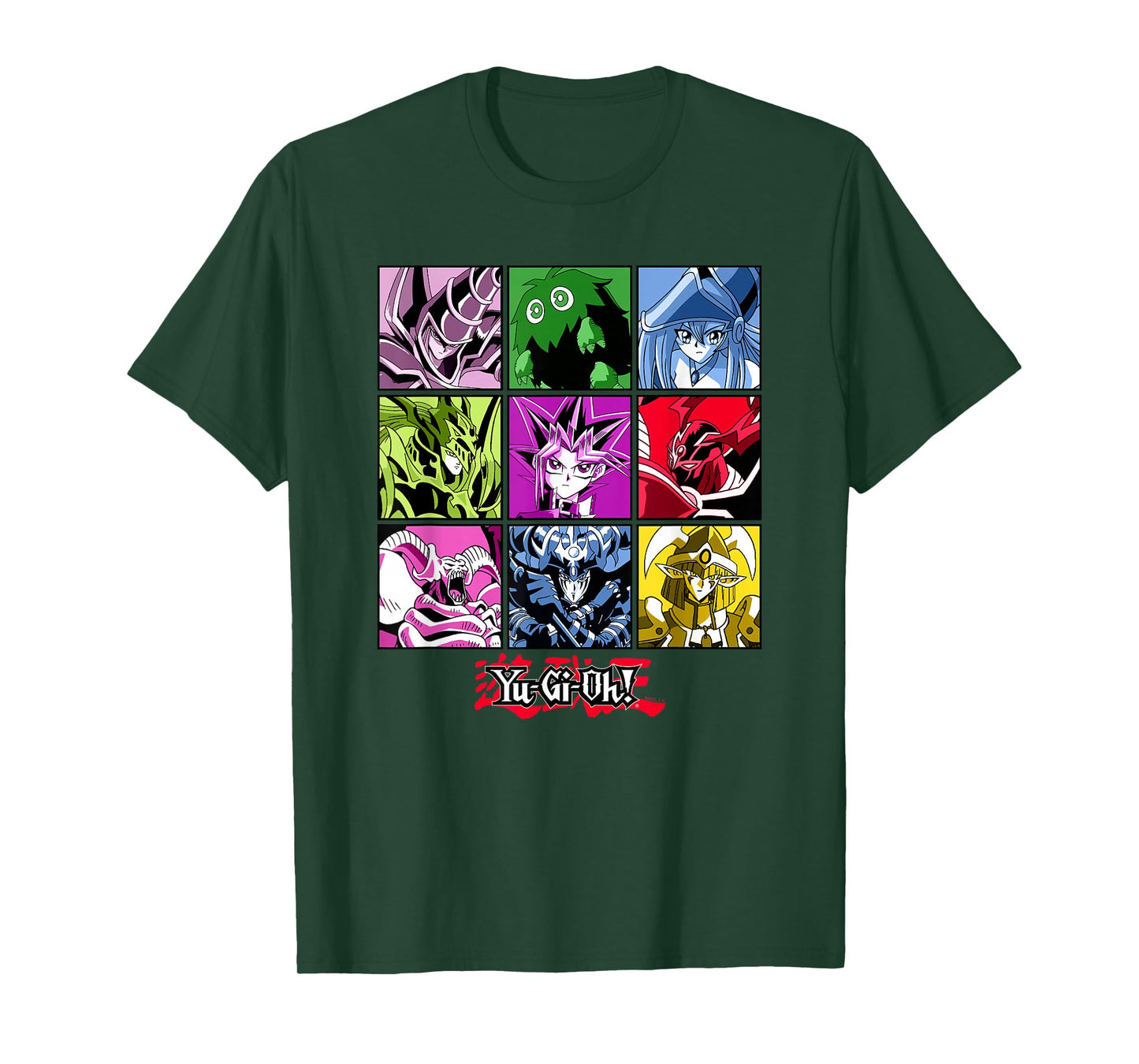 Yu-Gi-Oh! Duel Monsters Colorful Pop Art Monsters Anime T-Shirt
