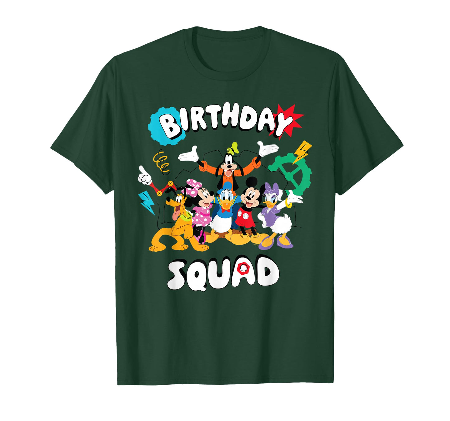 Disney Jr. Mickey & Friends "Birthday Squad" Birthday Party T-Shirt