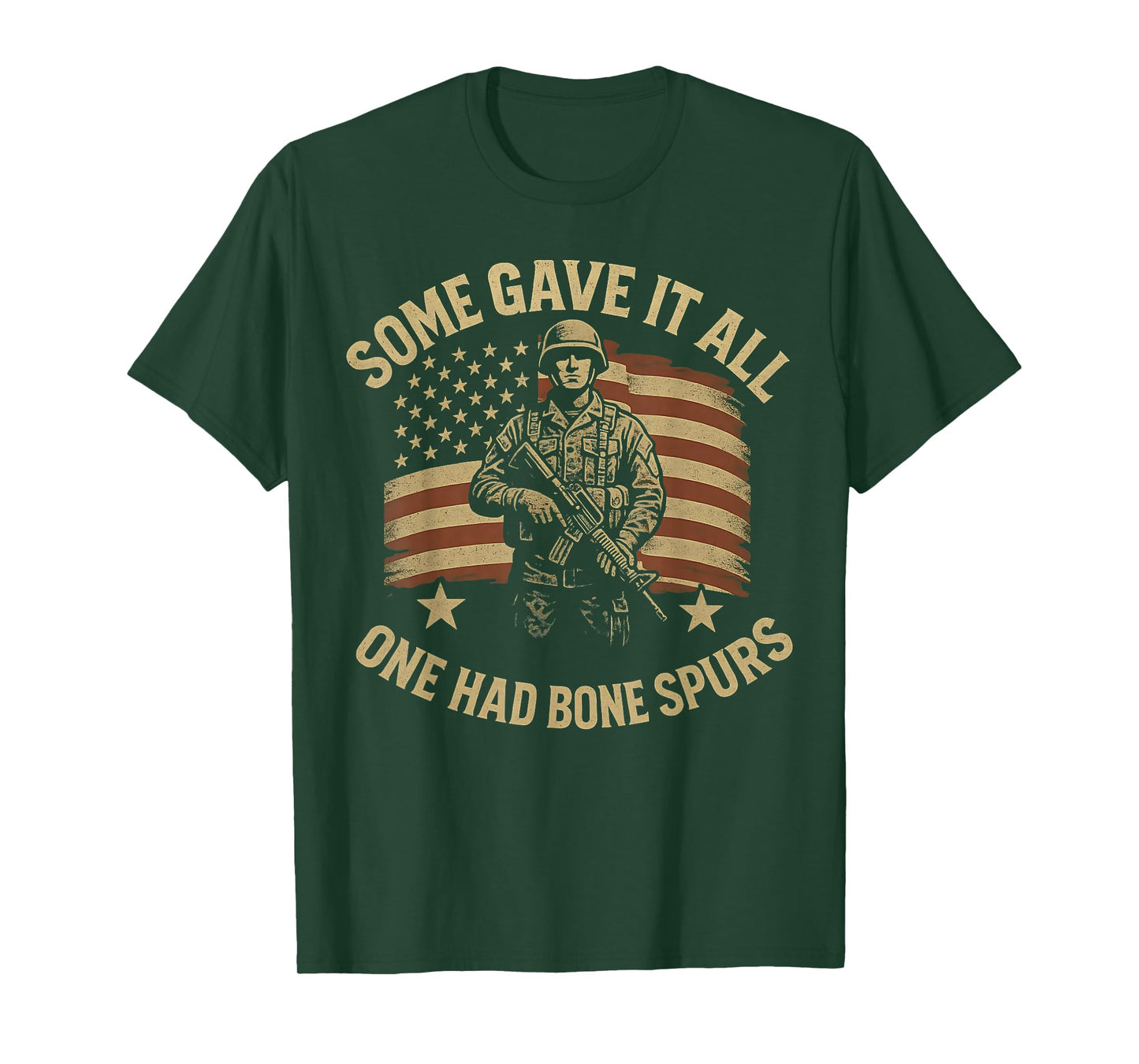 Some Gave It All One Had Bone Spurs No Kings October 18 T-Shirt